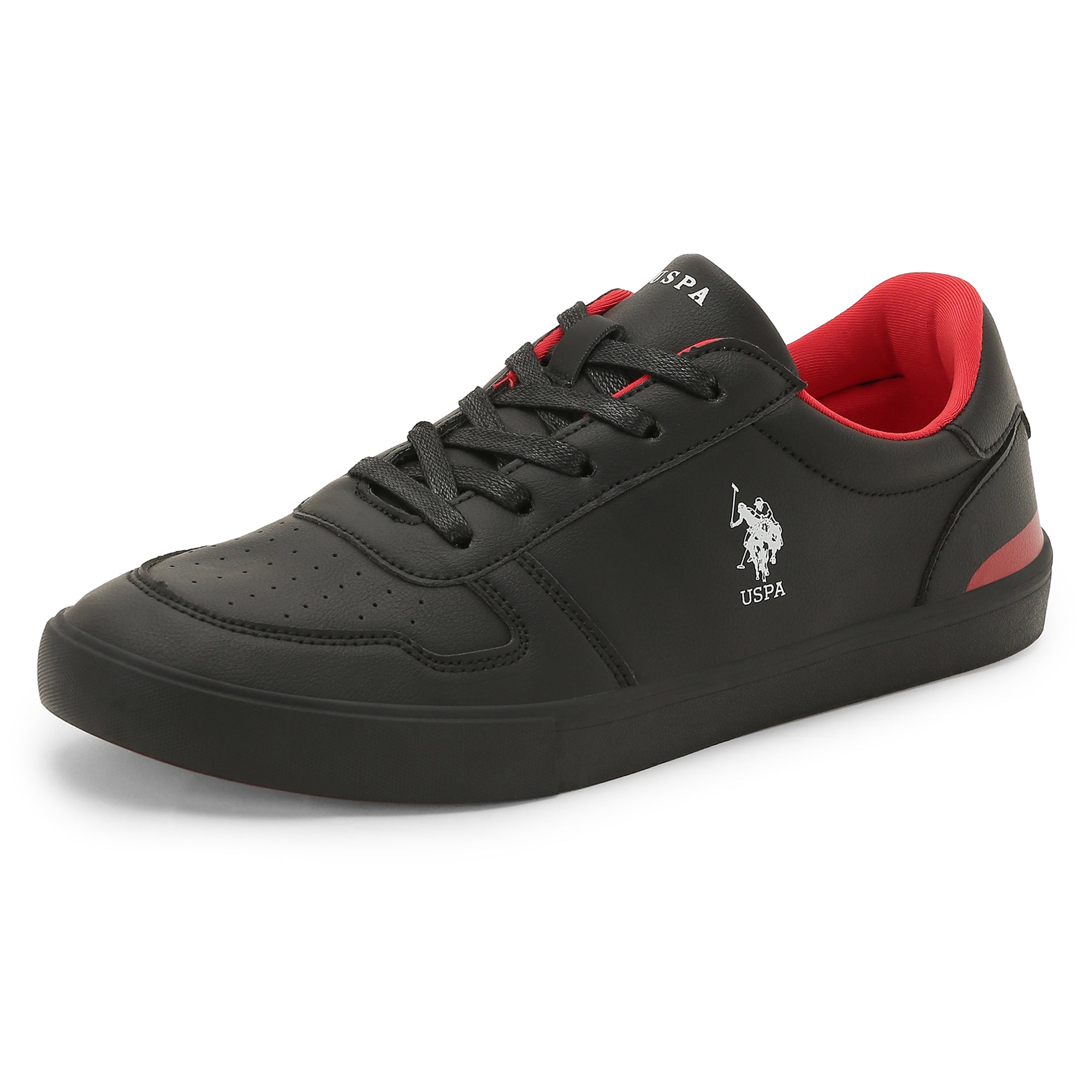 Men Britt 2.0 Round Toe Sneakers Black - U.S. Polo Assn. India | Large