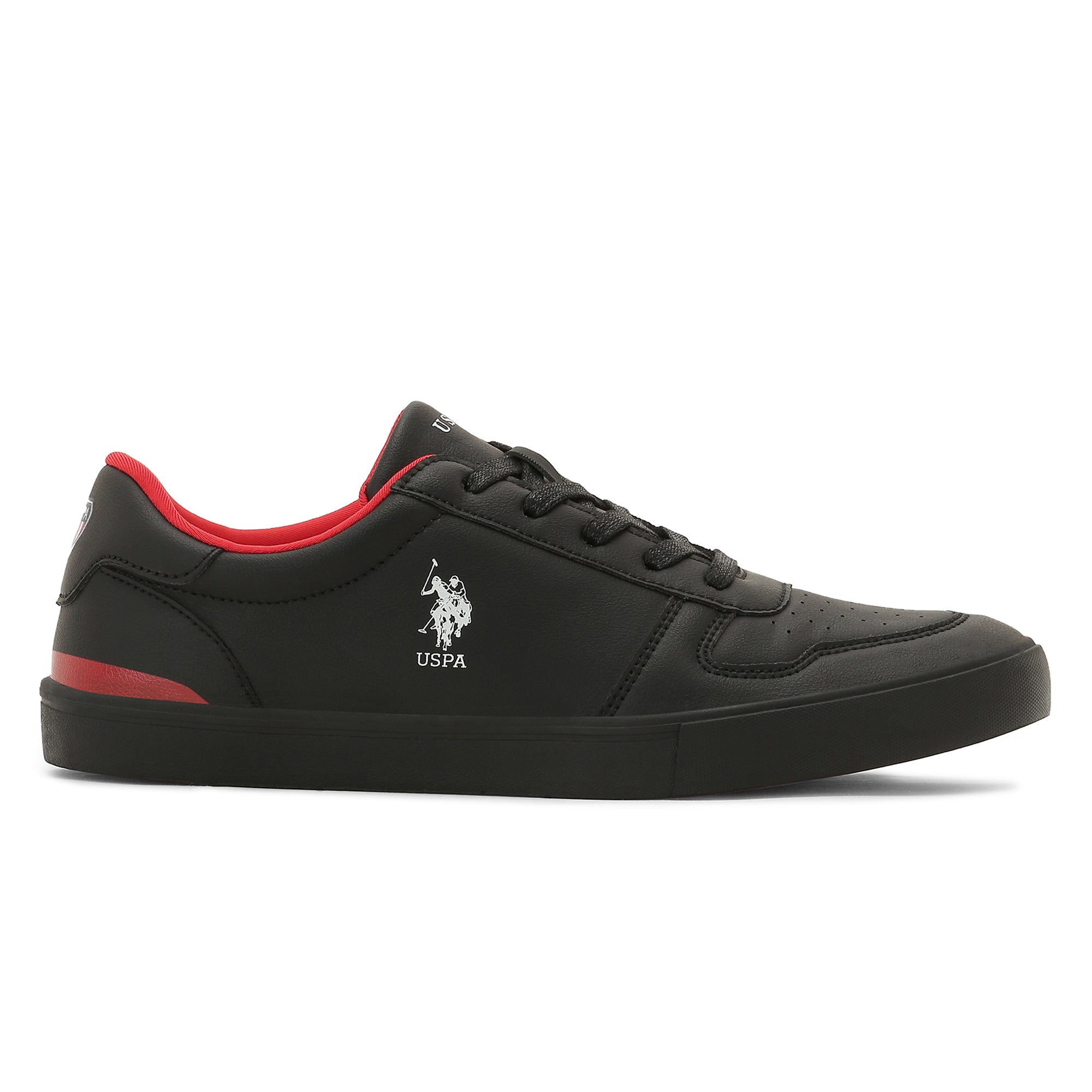 Men Britt 2.0 Round Toe Sneakers Black - U.S. Polo Assn. India | Large