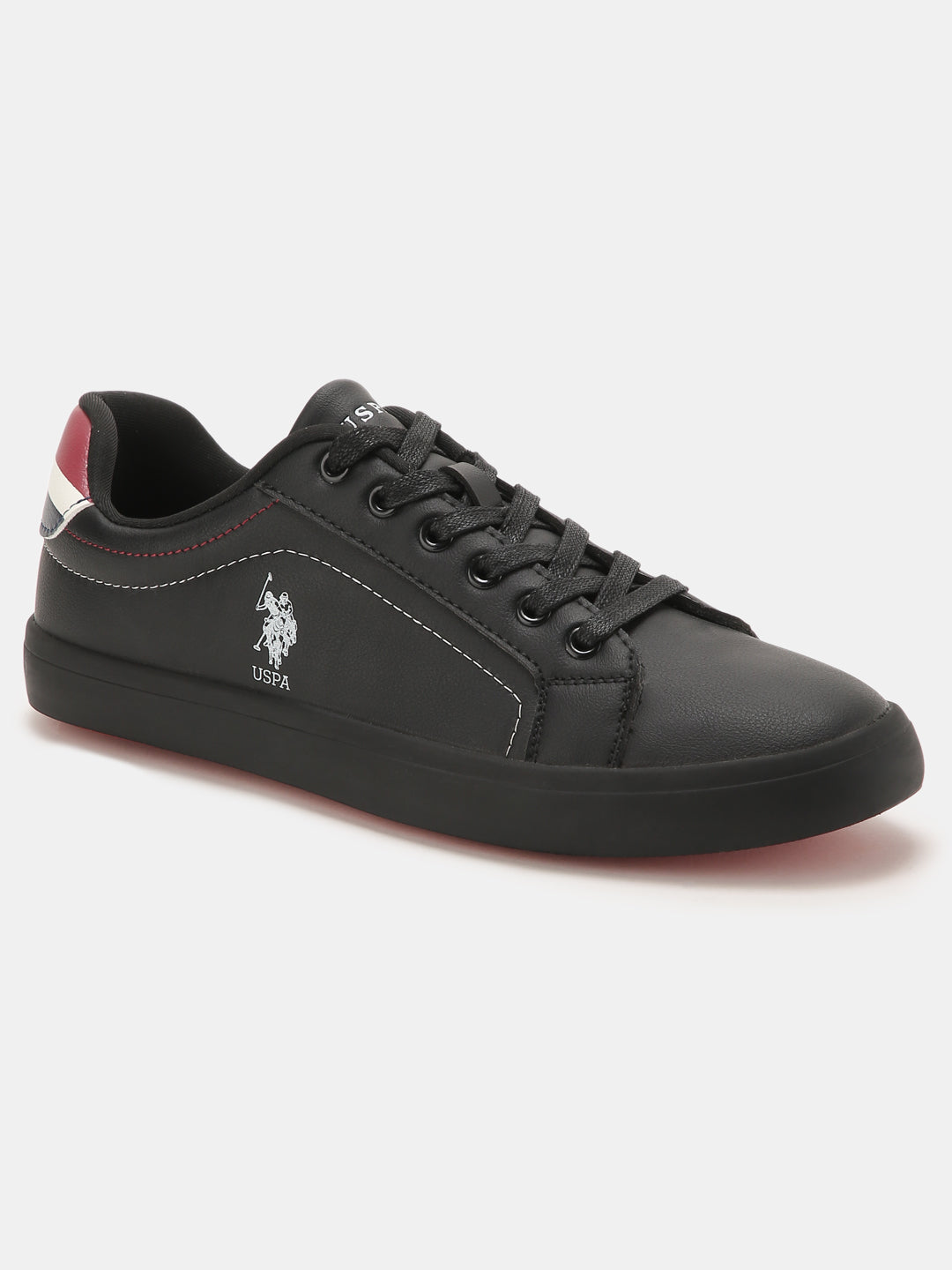 Men Solid Rojas 3.0 Sneakers Black - U.S. POLO ASSN. | Large