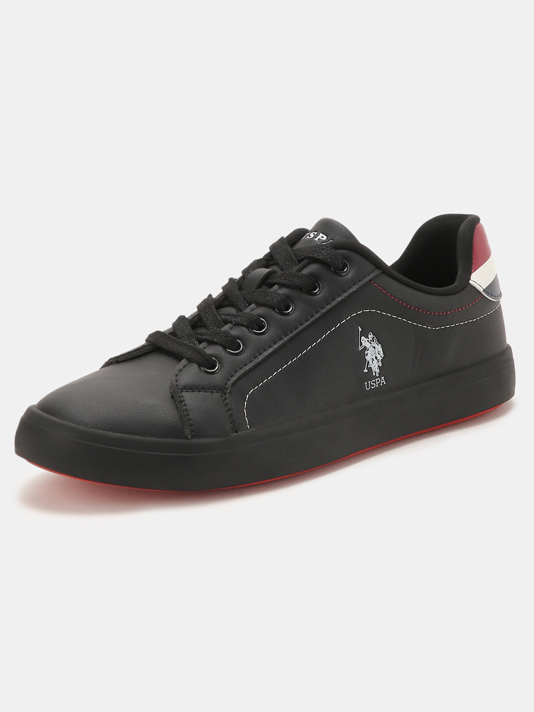 Men Solid Rojas 3.0 Sneakers Black - U.S. POLO ASSN. | Large