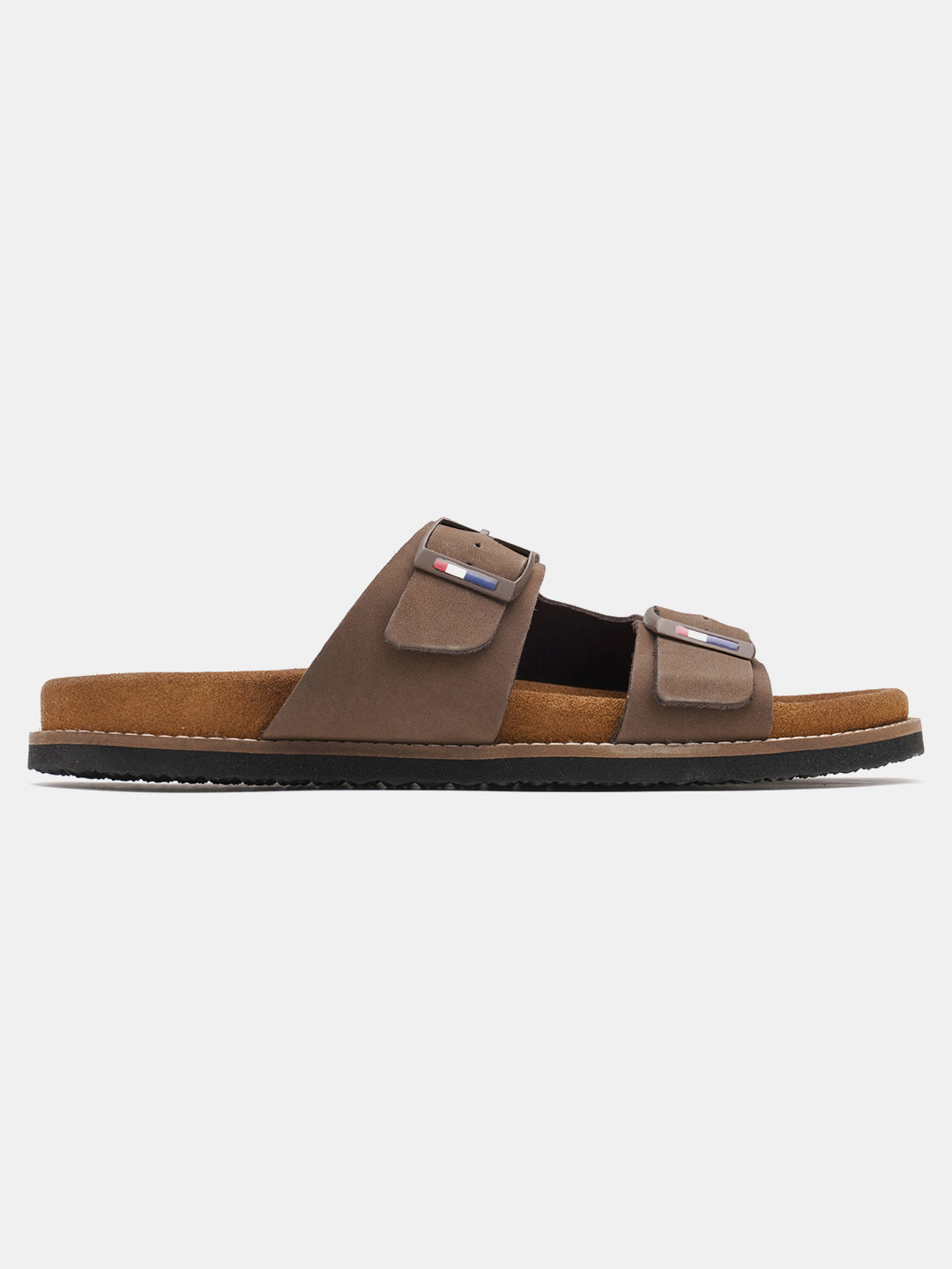 Men Buckle Strap Mendy Sandals Brown - U.S. Polo Assn. India | Large
