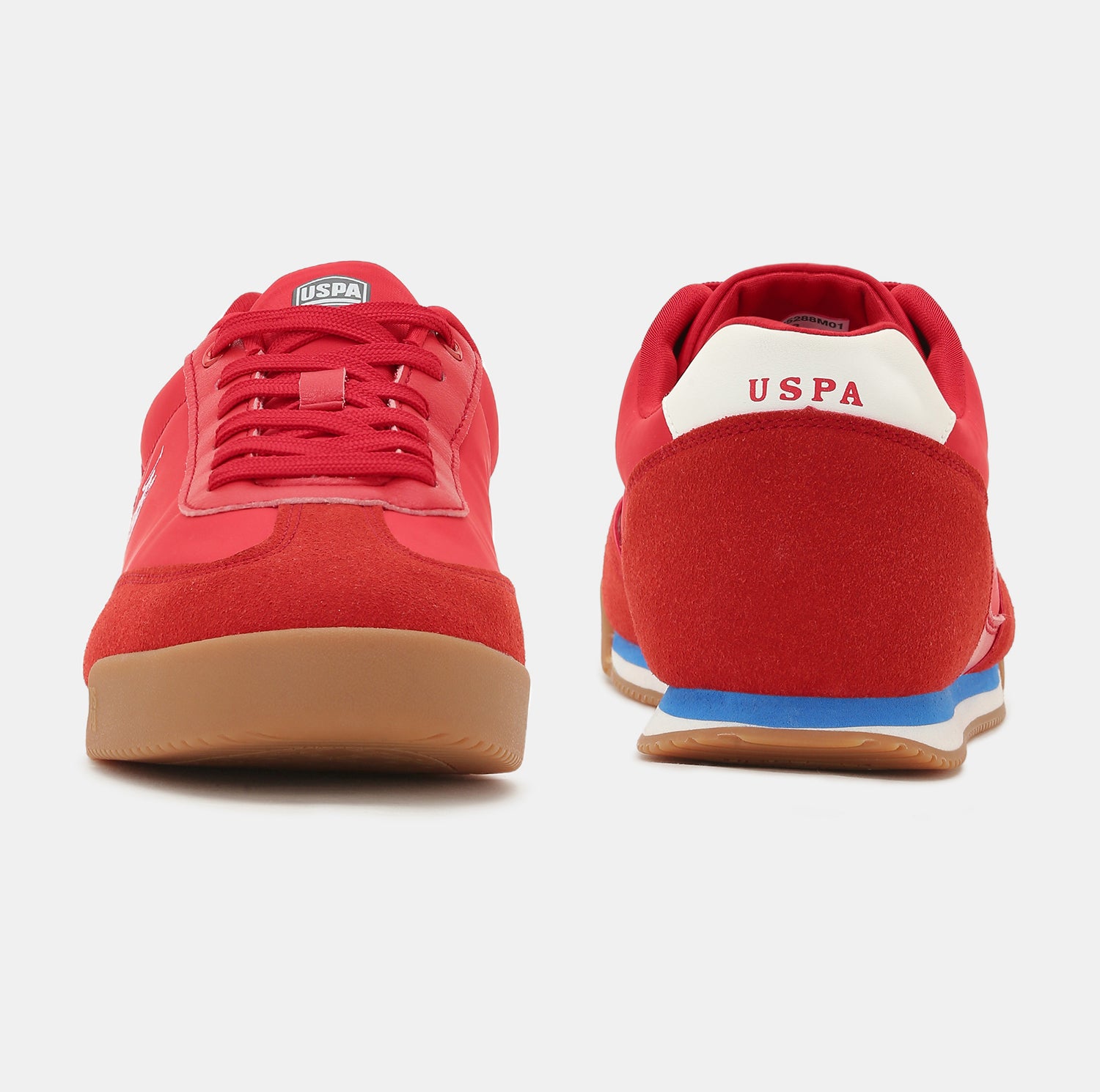 Men Solid Treviri Sneakers Burgundy - U.S. POLO ASSN. | Large