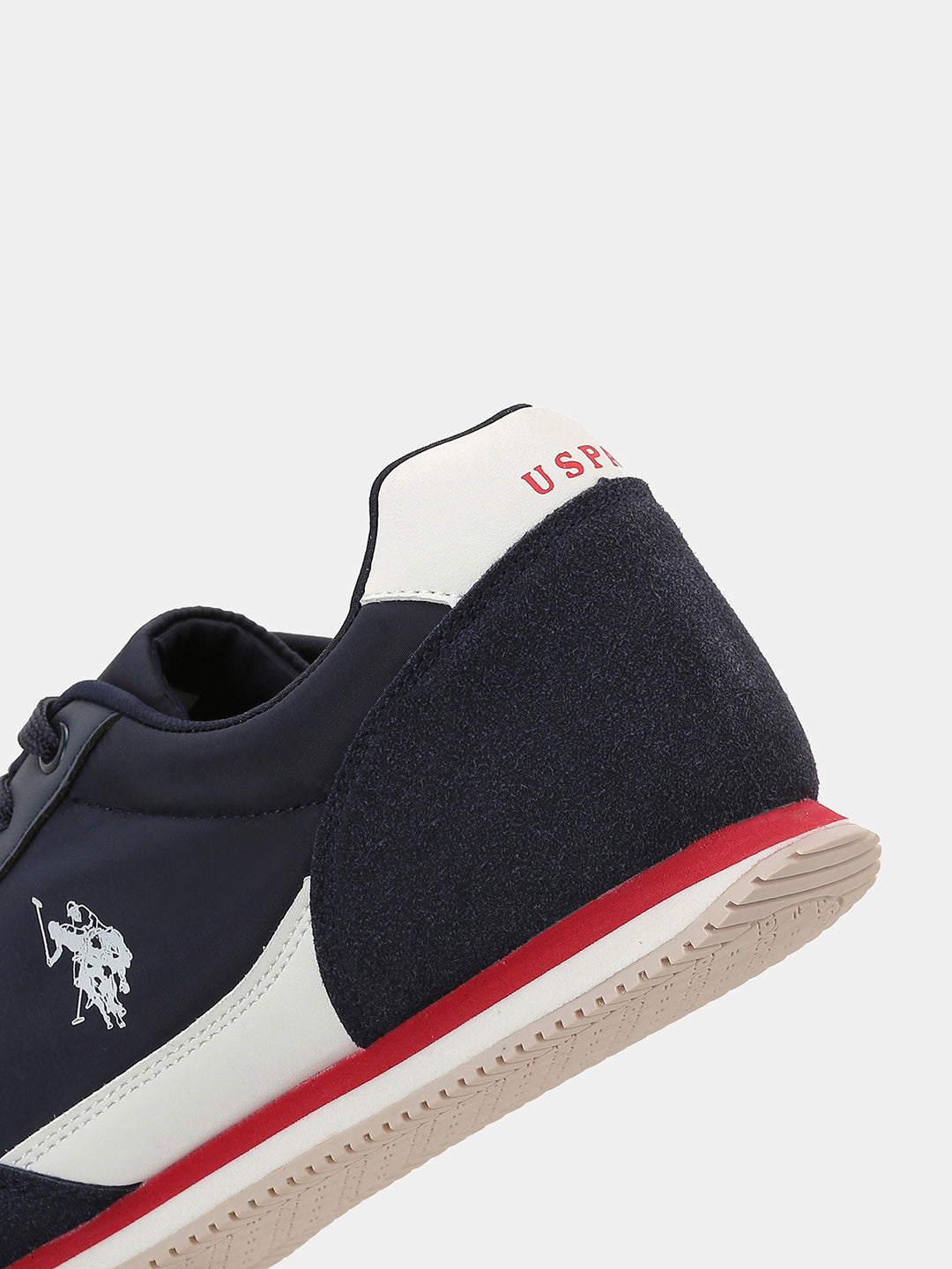 Men Solid Treviri Sneakers Navy - U.S. POLO ASSN. | Large