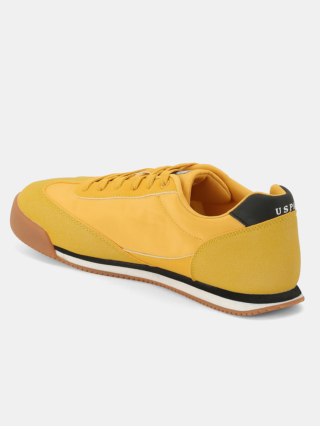 Men Solid Treviri Sneakers Yellow - U.S. POLO ASSN. | Large