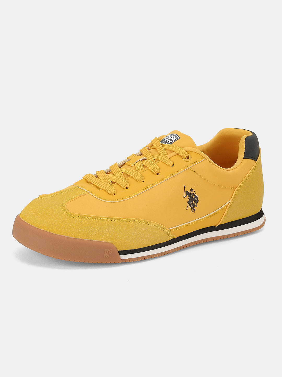 Men Solid Treviri Sneakers Yellow - U.S. POLO ASSN. | Large