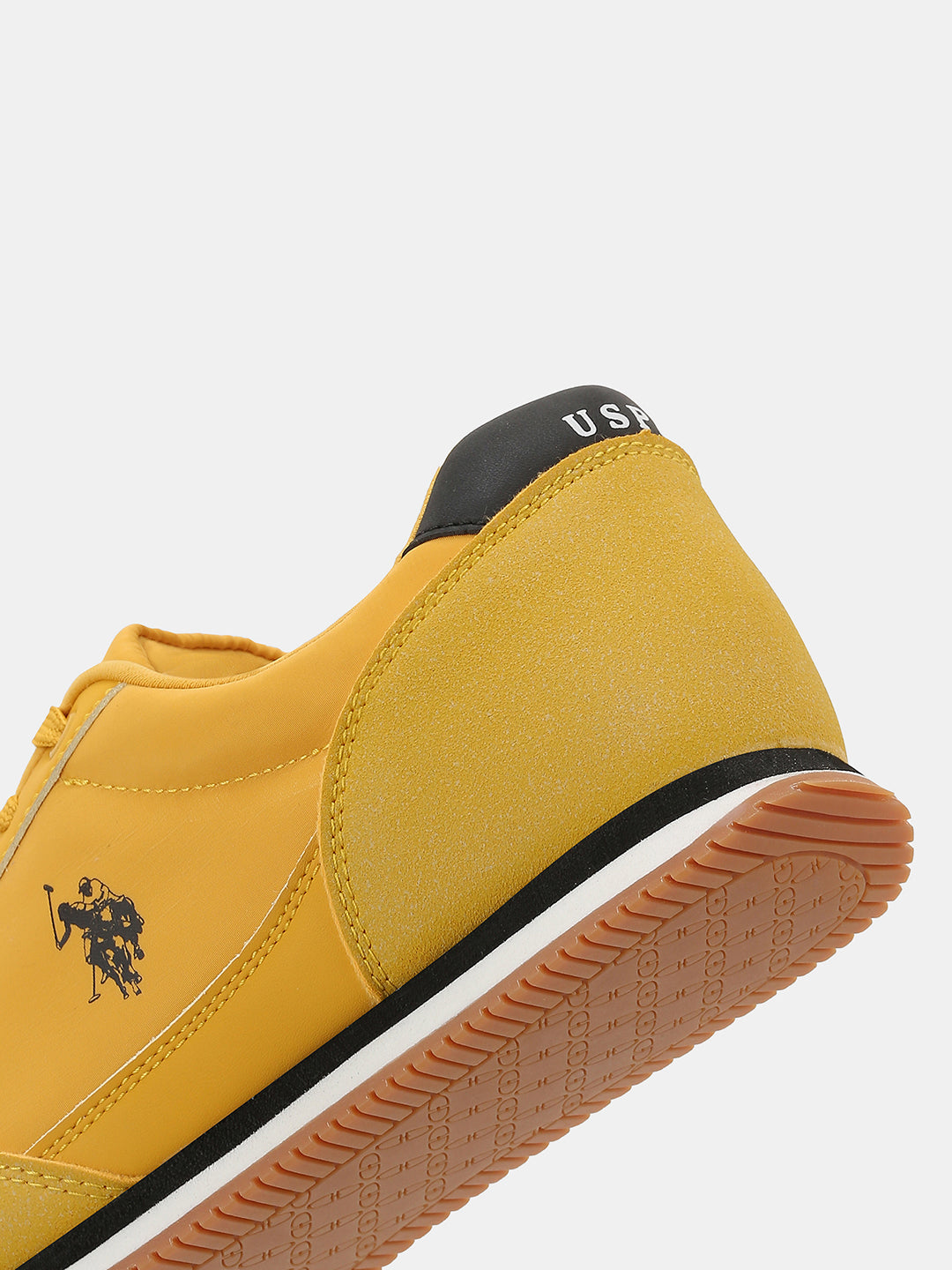 Men Solid Treviri Sneakers Yellow - U.S. POLO ASSN. | Large
