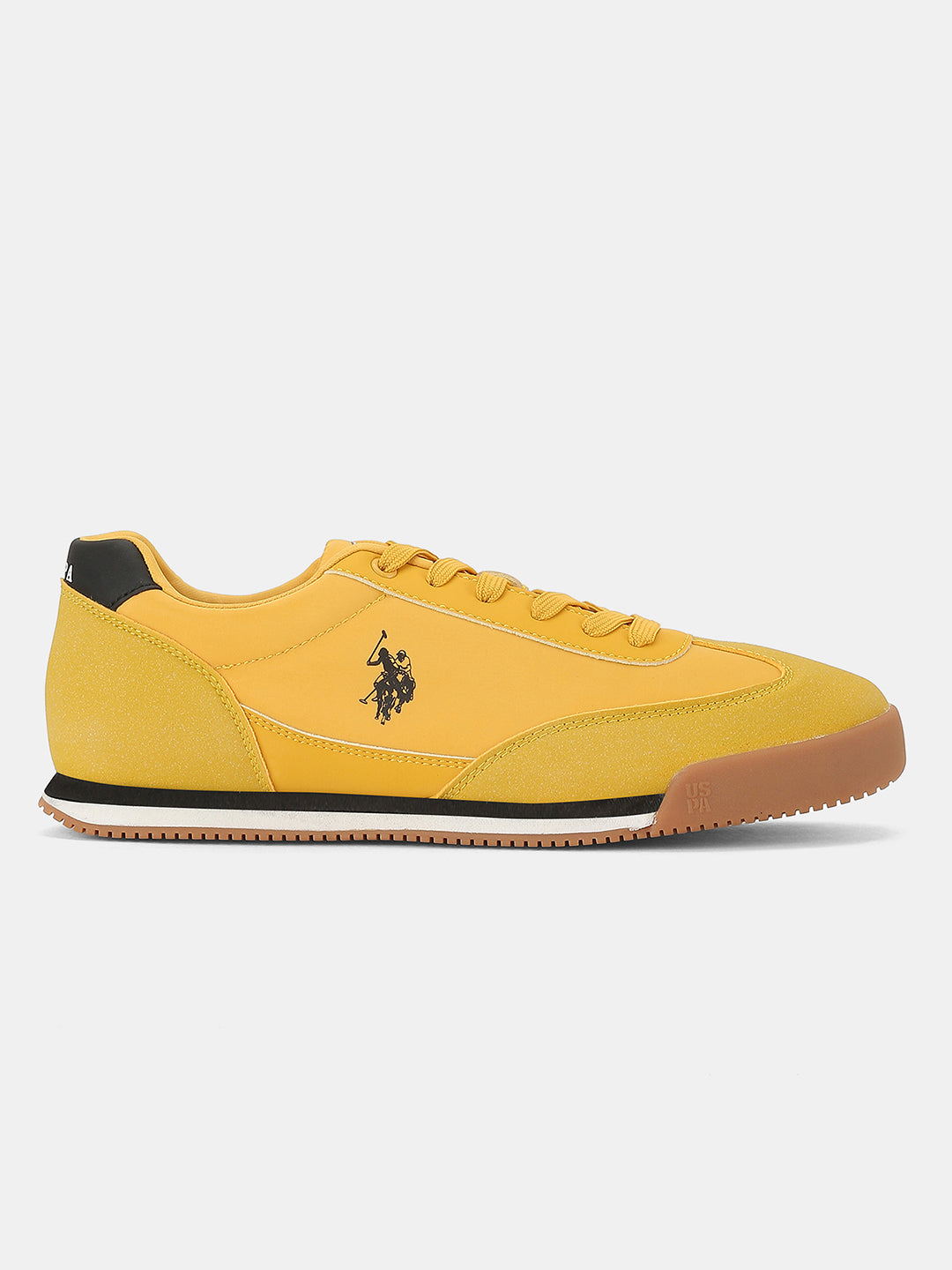 Men Solid Treviri Sneakers Yellow - U.S. POLO ASSN. | Large