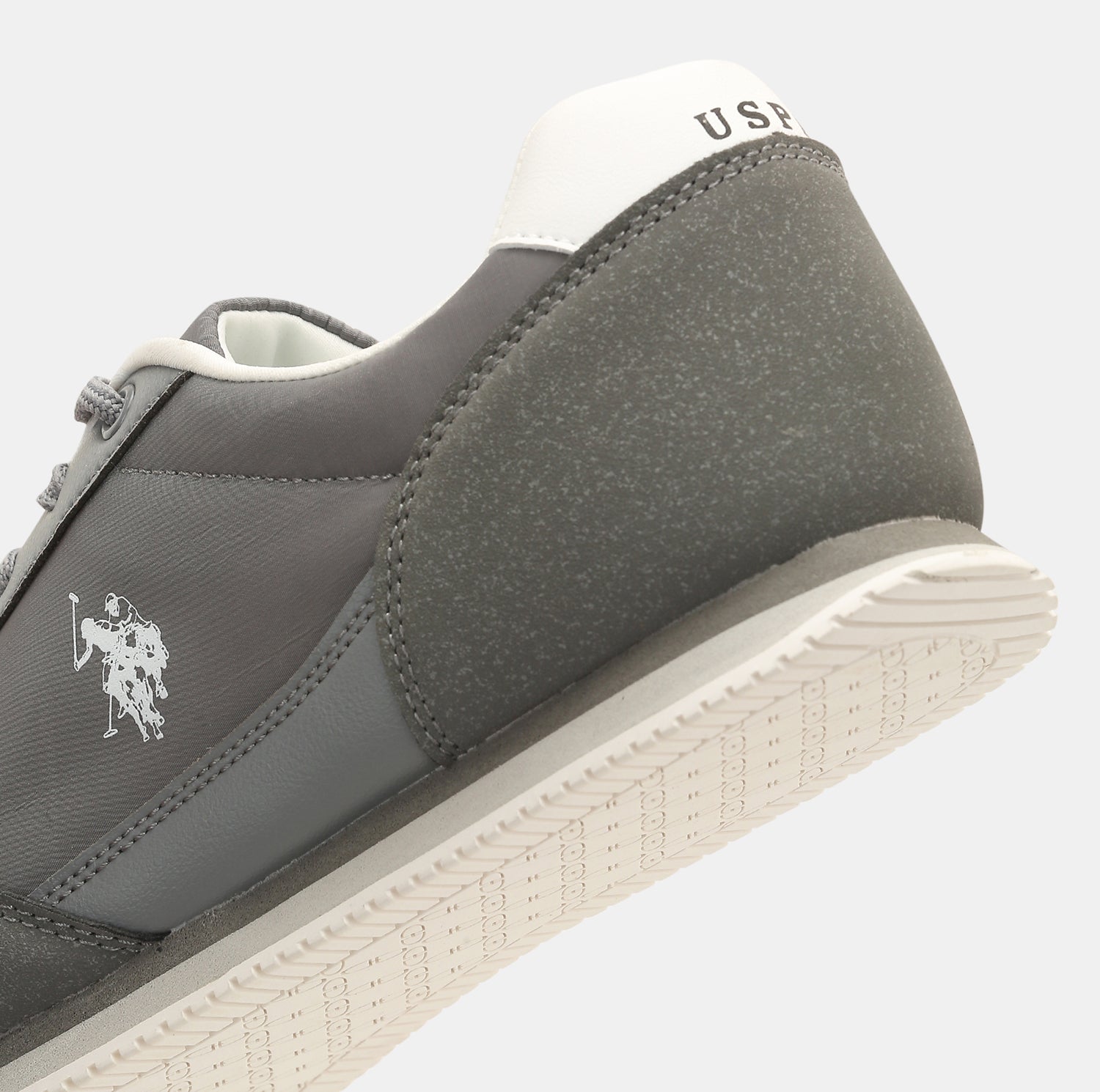 Men Solid Treviri Sneakers Grey - U.S. POLO ASSN. | Large