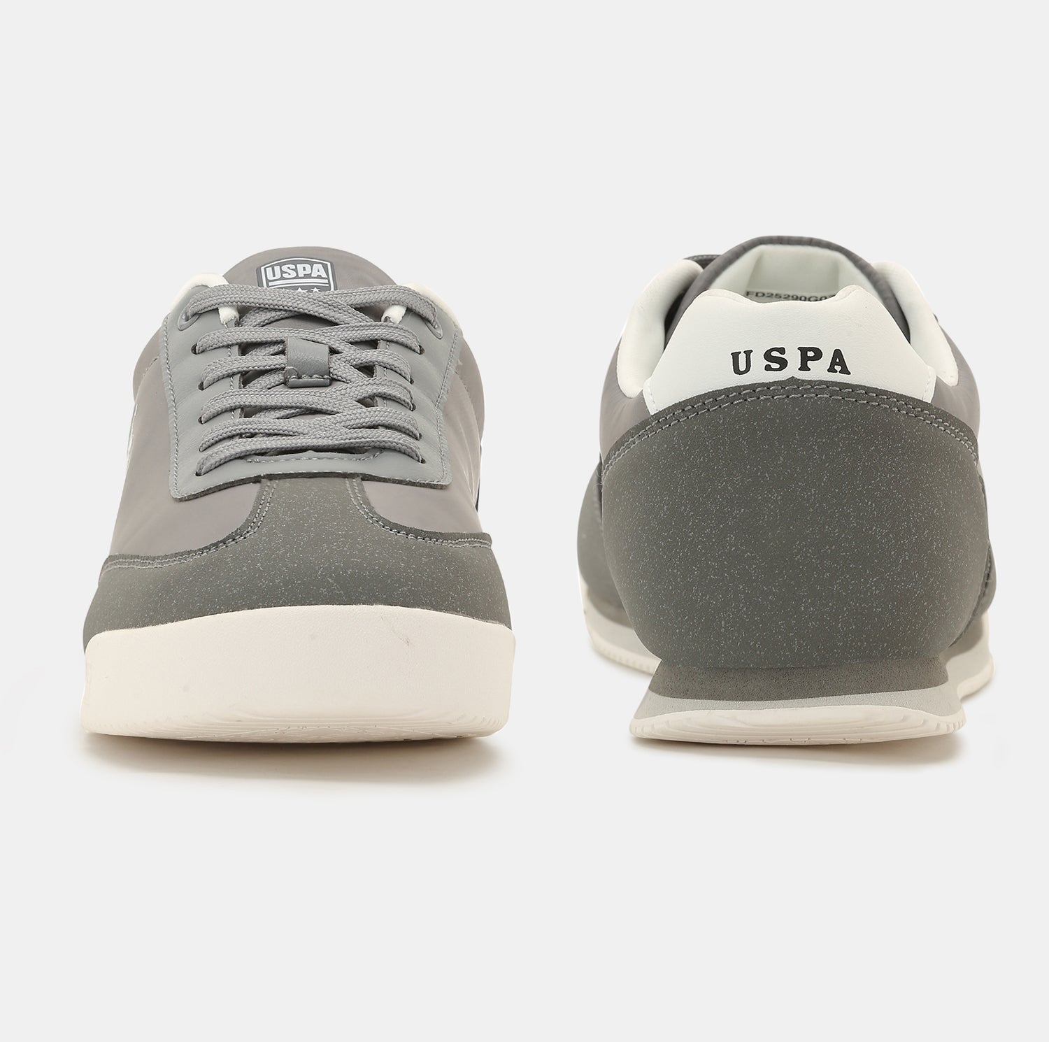 Men Solid Treviri Sneakers Grey - U.S. POLO ASSN. | Large