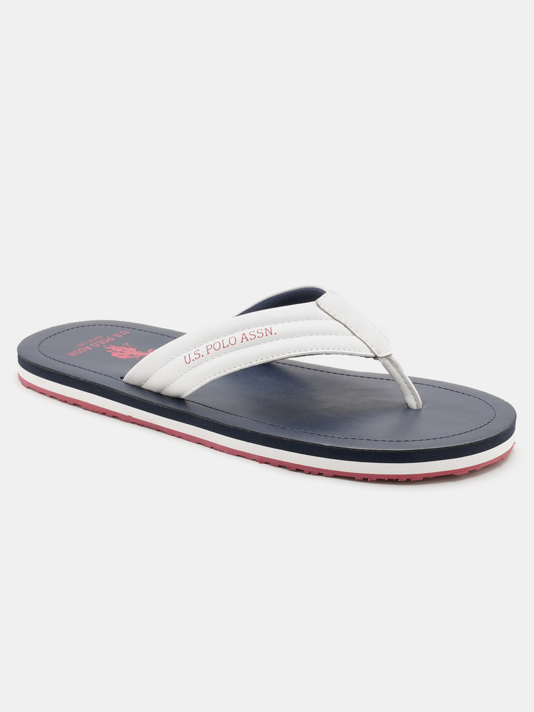 Men V-Strap Roy Flip Flops Navy - U.S. Polo Assn. India | Large