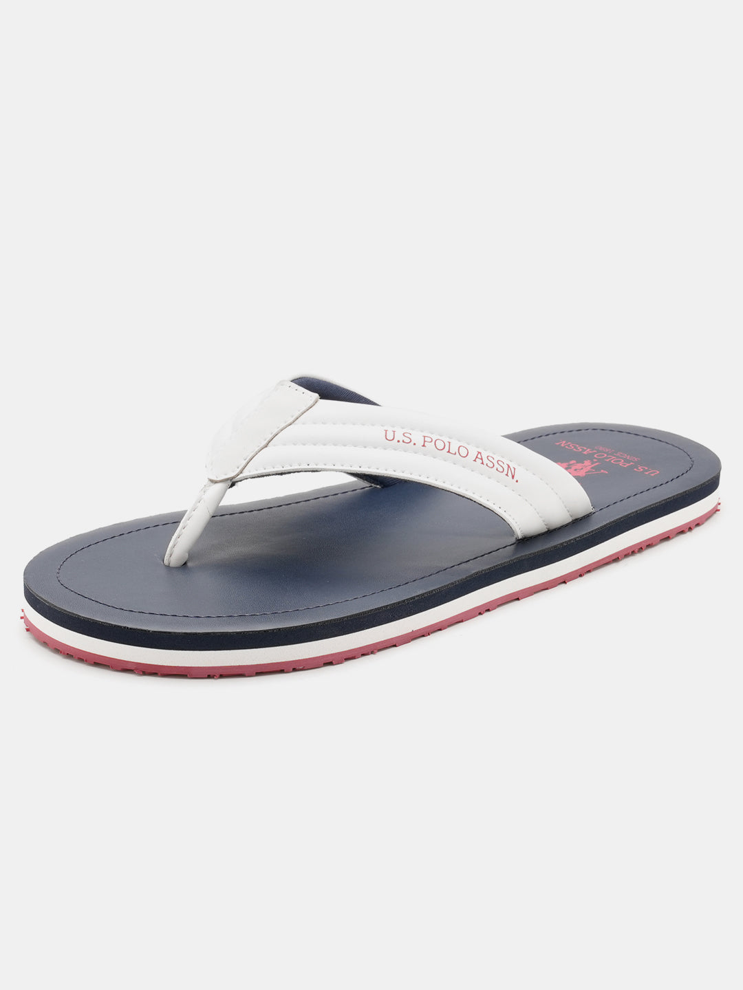 Men V-Strap Roy Flip Flops Navy - U.S. Polo Assn. India | Large