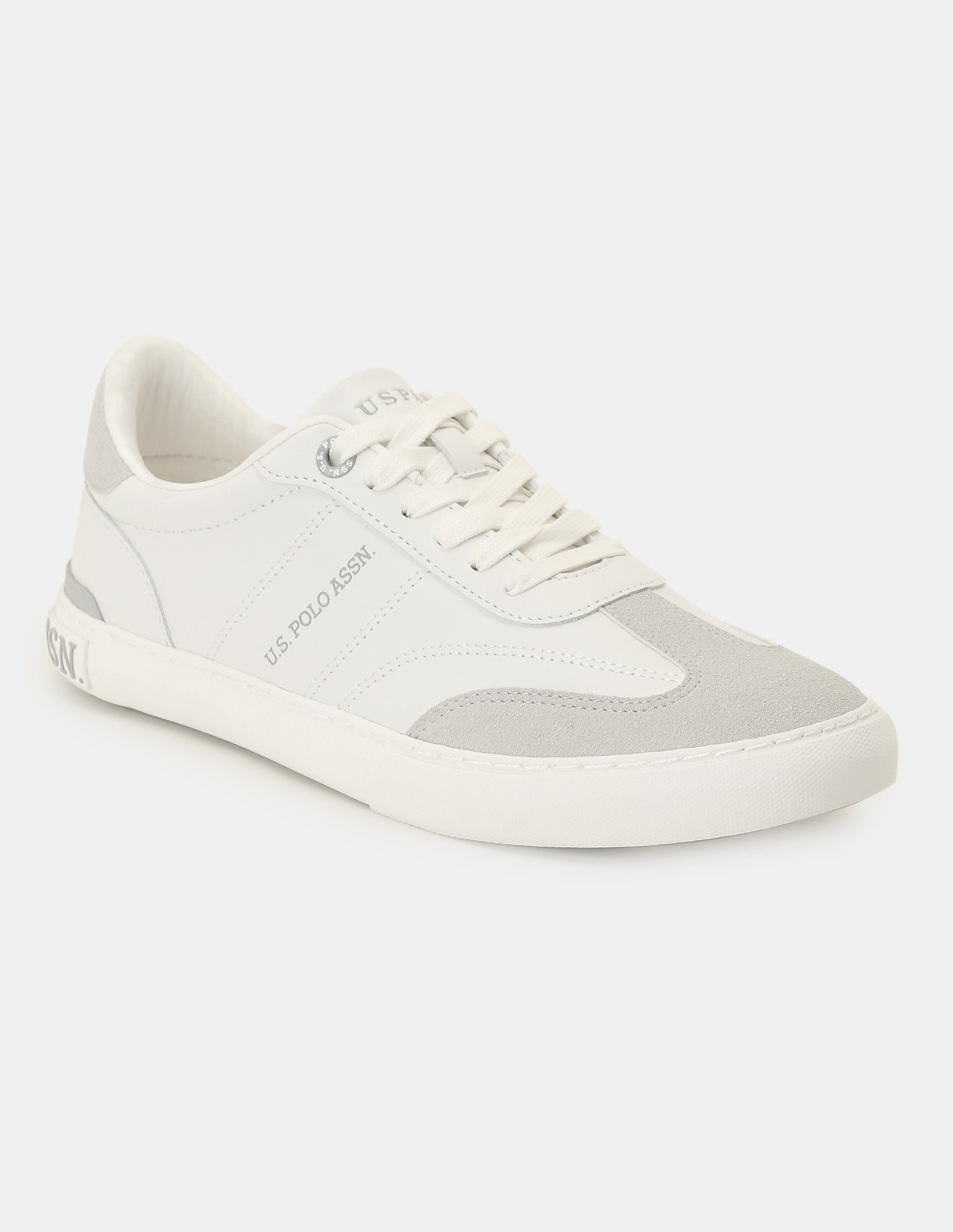 Men Colourblocked Gian 4.0 Sneakers Off White - U.S. Polo Assn. India | Large