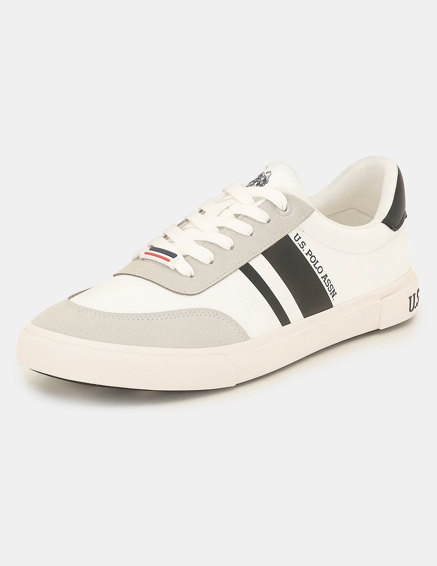 Men Krister 4.0 Colourblocked Sneakers White - U.S. Polo Assn. India | Large