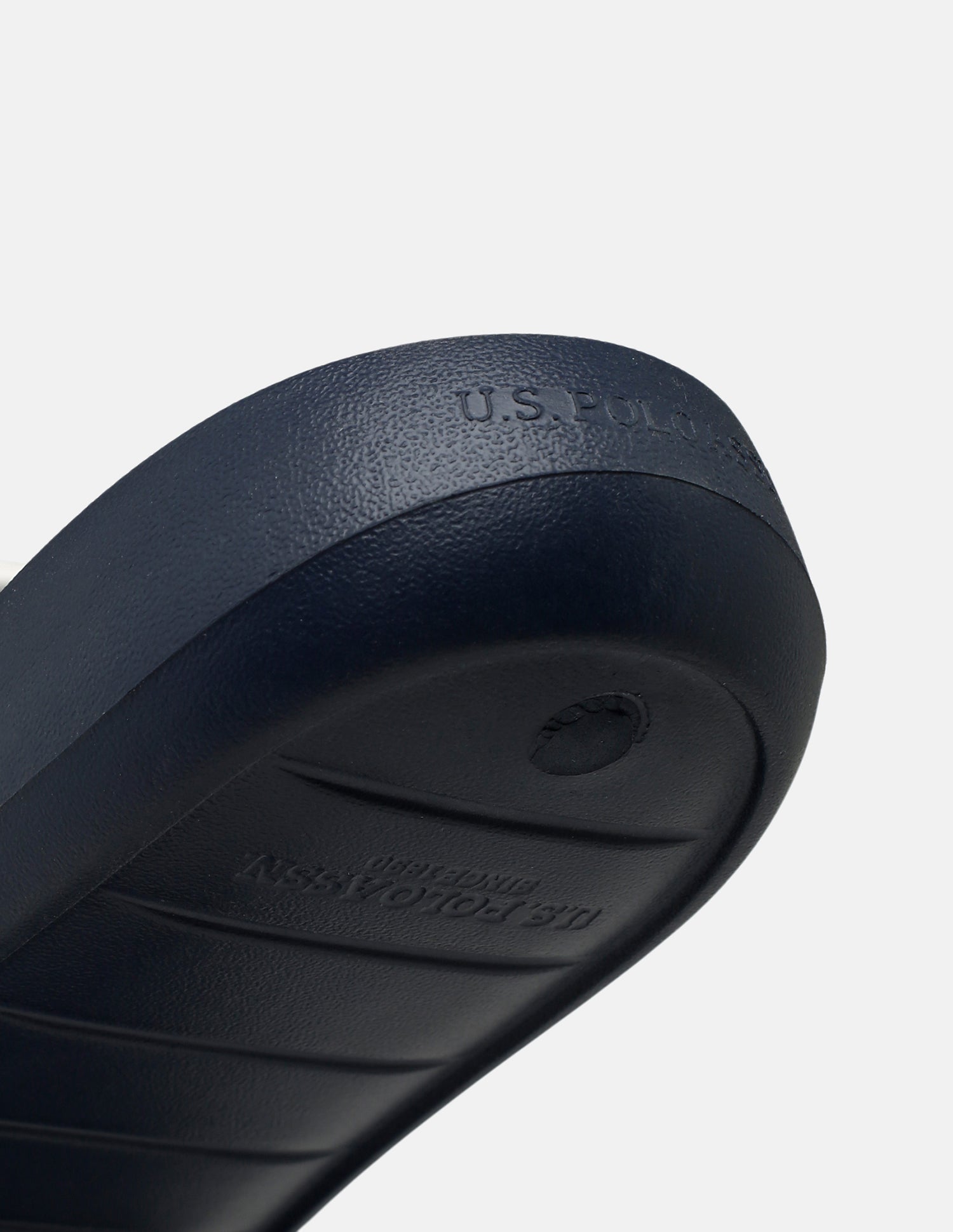 Men Brand Embossed Luna Sliders Navy - U.S. Polo Assn. India | Large