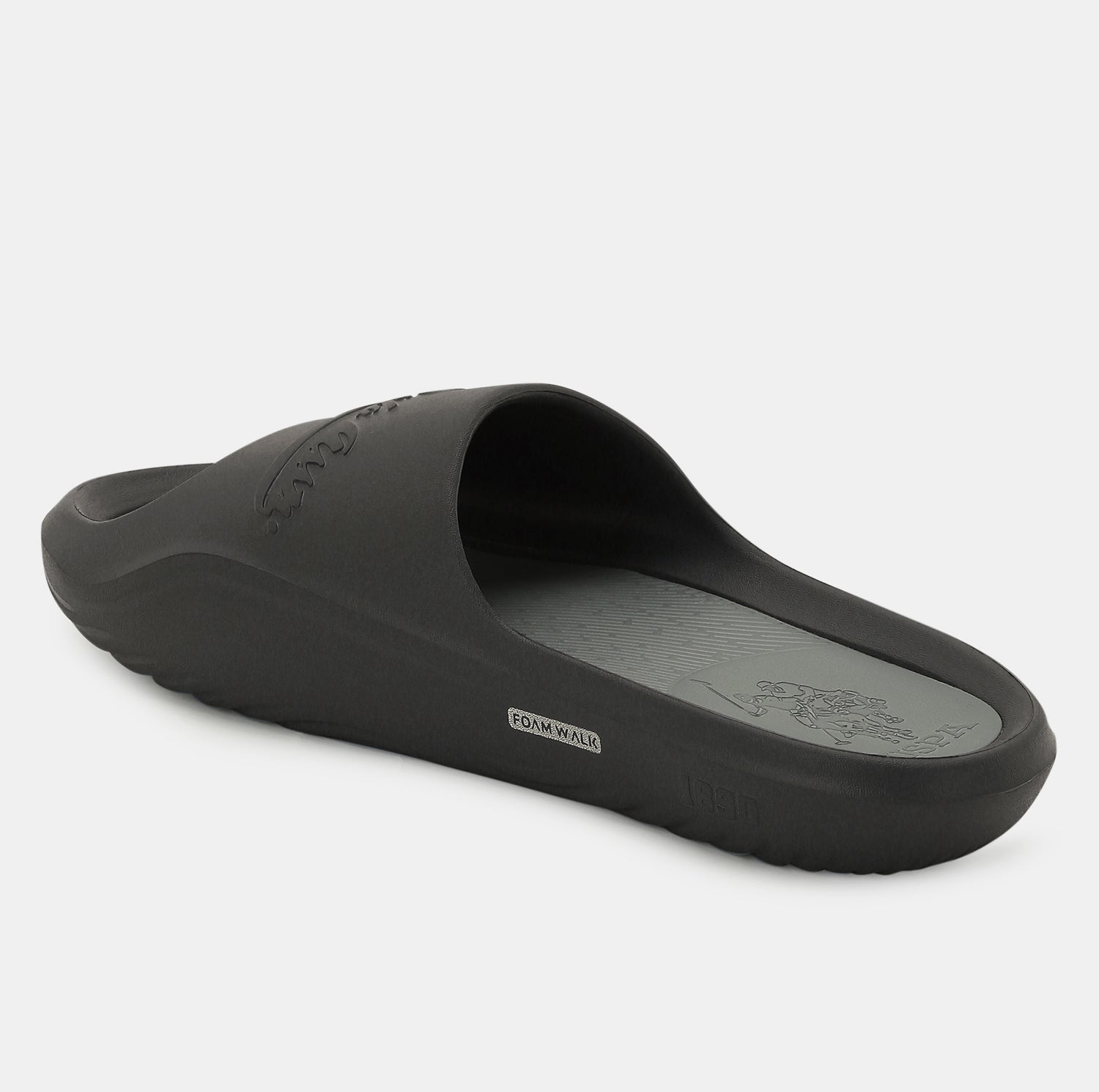 Men Eva Arda Slippers Black - U.S. POLO ASSN. | Large