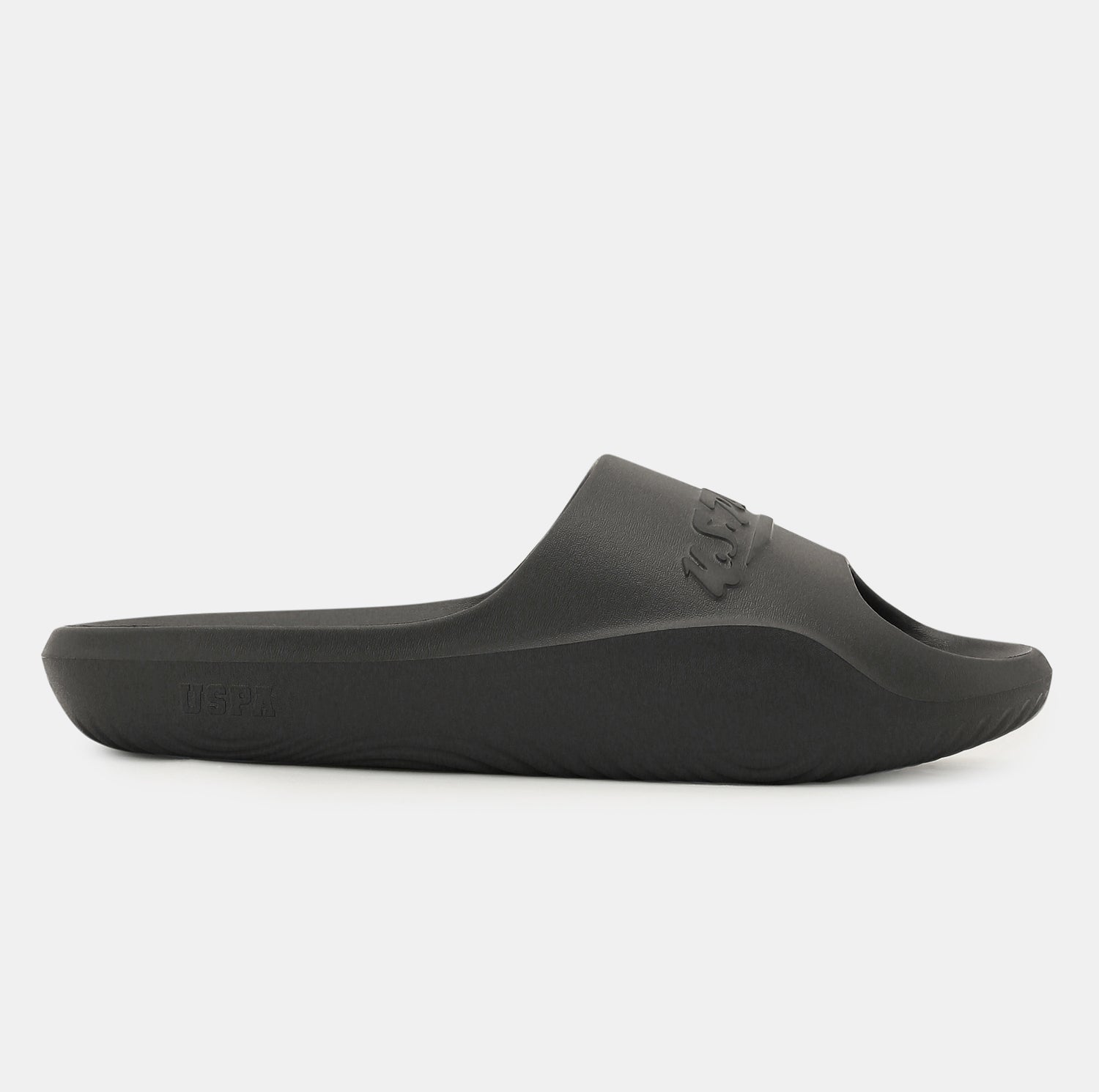 Men Eva Arda Slippers Black - U.S. POLO ASSN. | Large