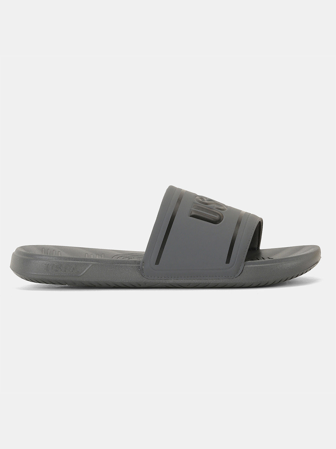 Men Eva Deja Slippers Grey - U.S. POLO ASSN. | Large