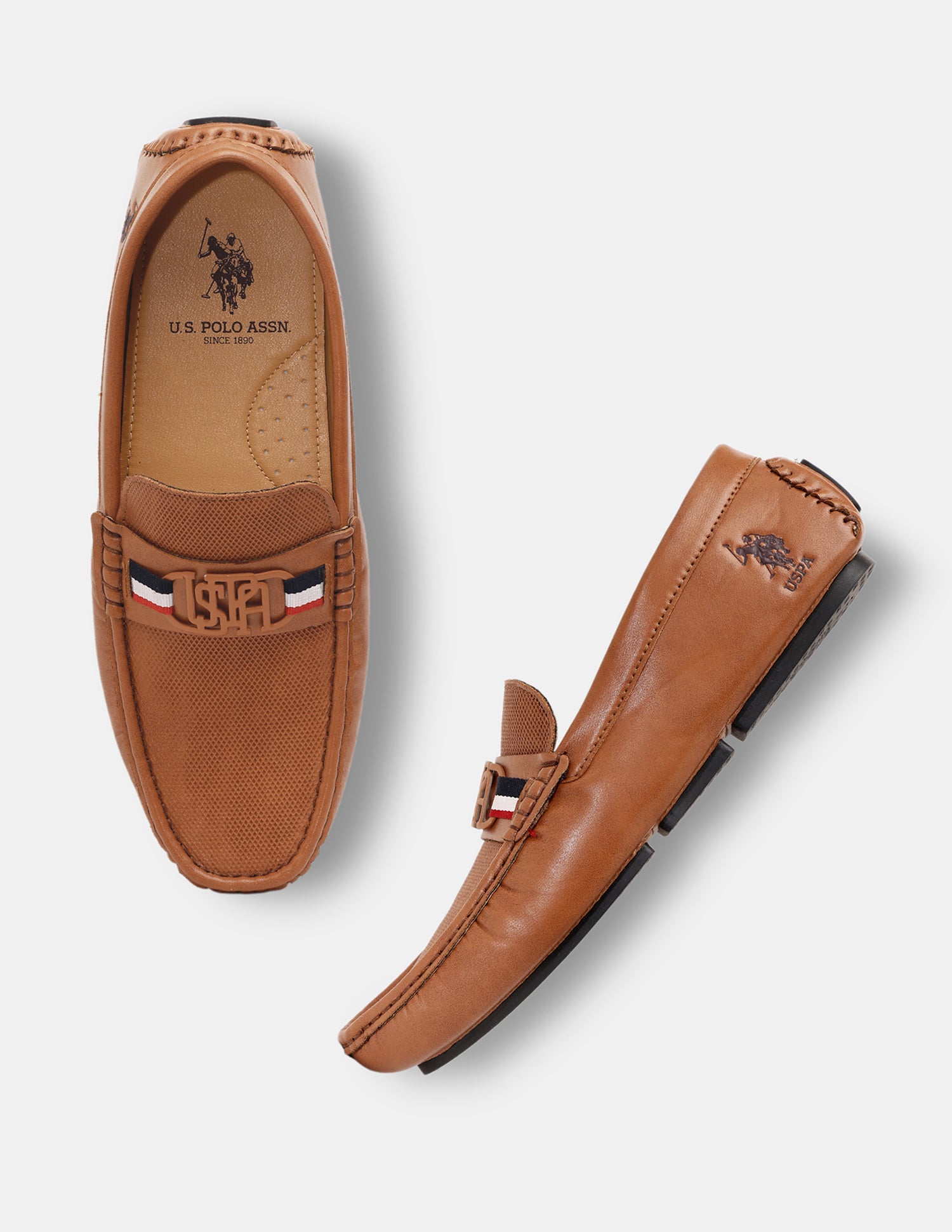 Men Anton Textured Loafers