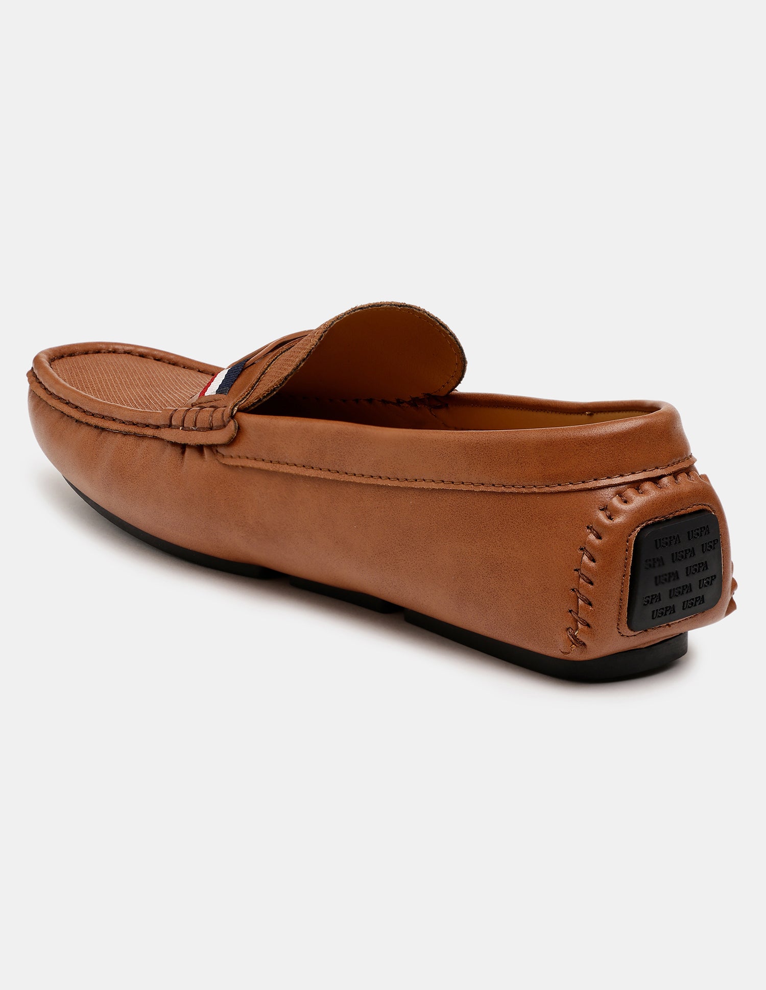 Men Anton Textured Loafers Tan - U.S. POLO ASSN. | Large