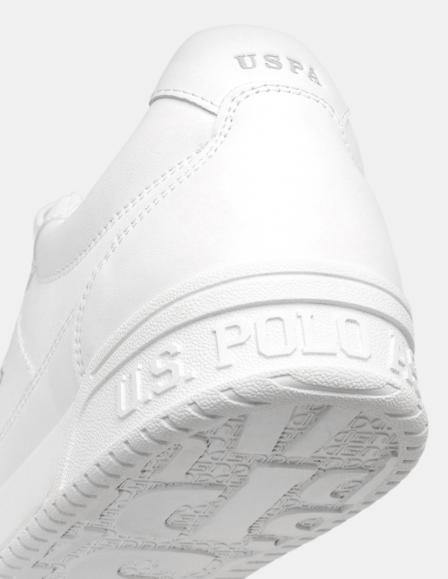 Men Rever Wth Solid Sneakers White - U.S. Polo Assn. India | Large
