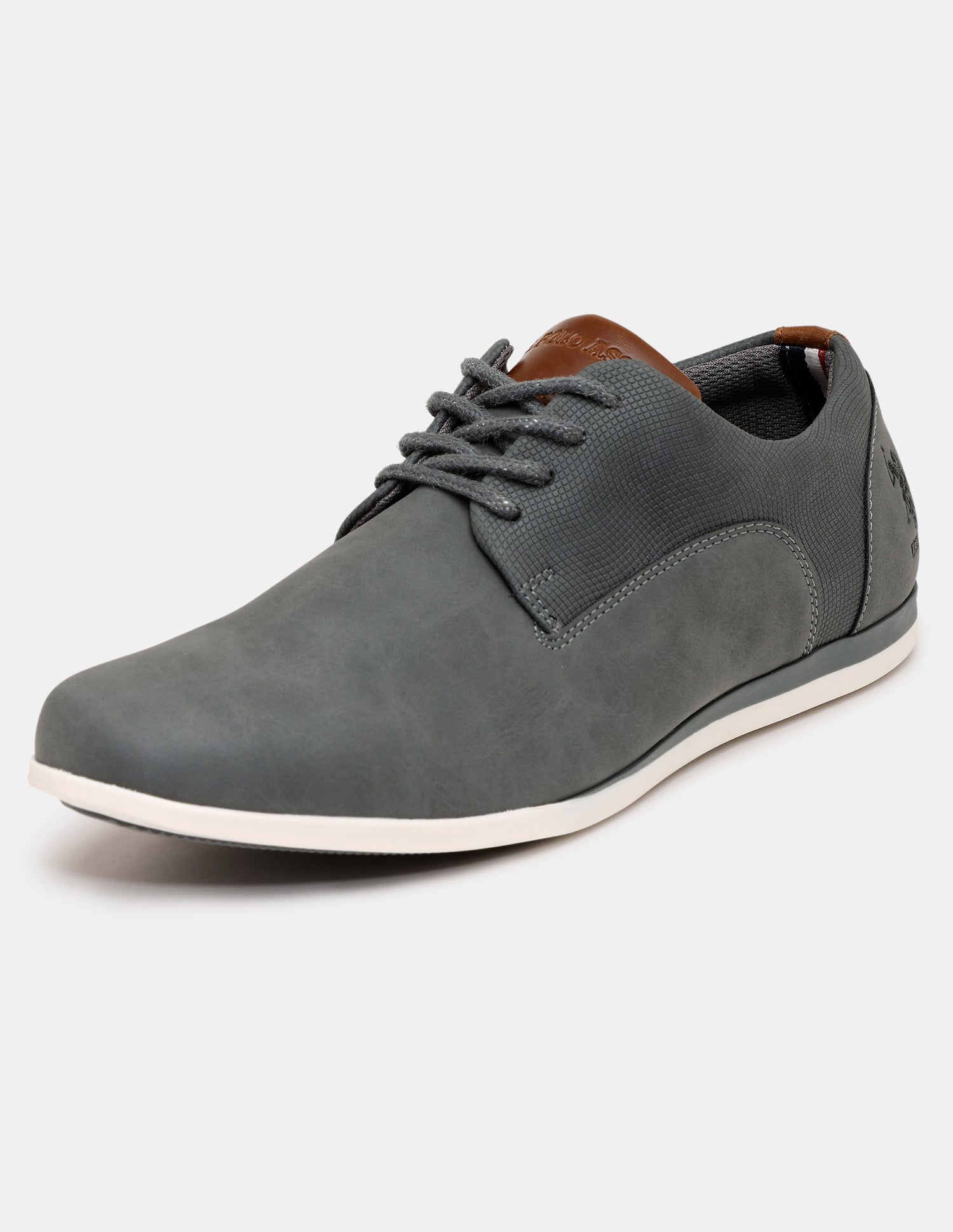 Men Clest 2.0 Solid Shoes Charcoal Grey - U.S. POLO ASSN. | Large