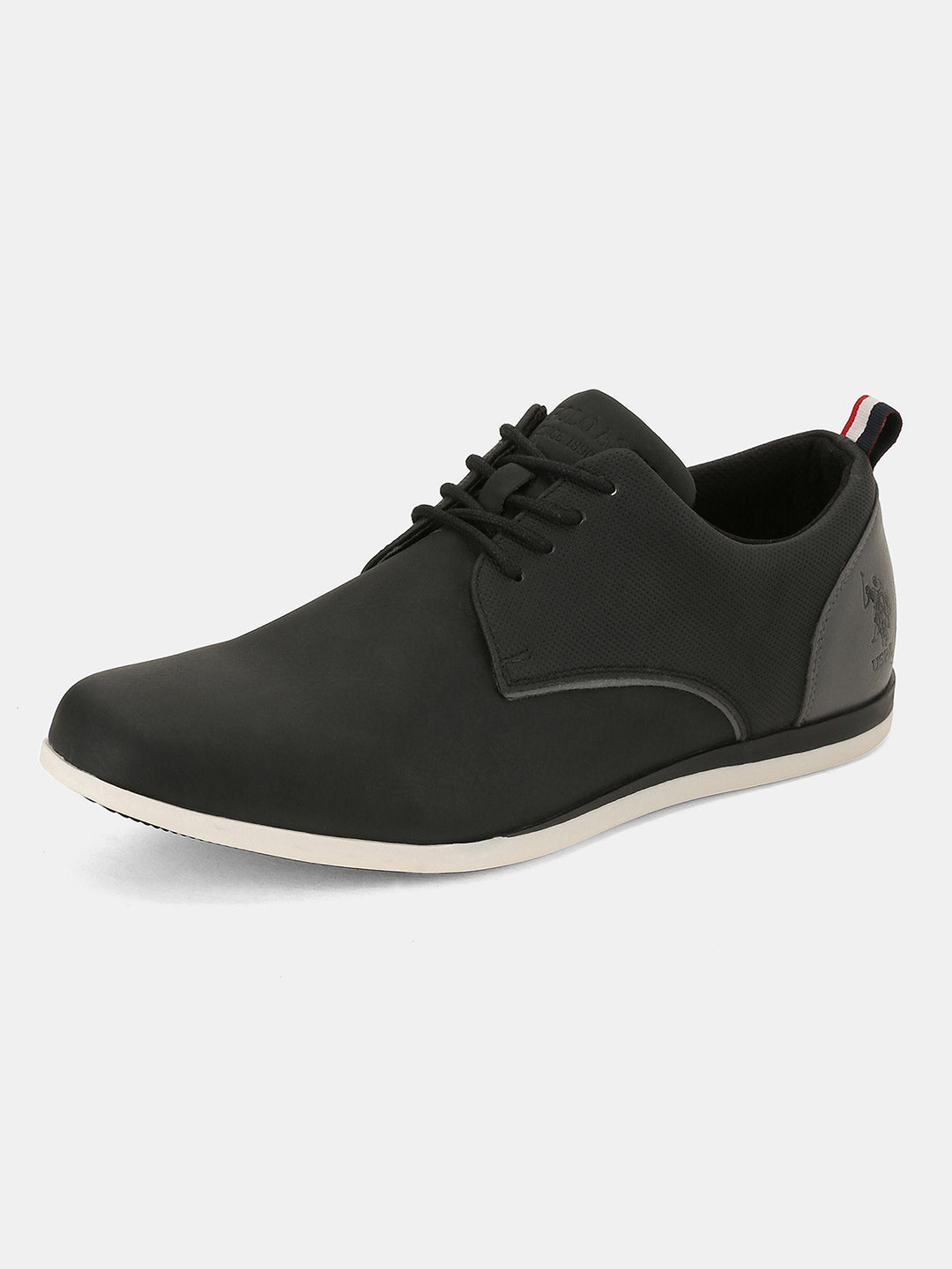 Men Lace Ups Darryl 3.0 Casual Shoes Black - U.S. POLO ASSN. | Large
