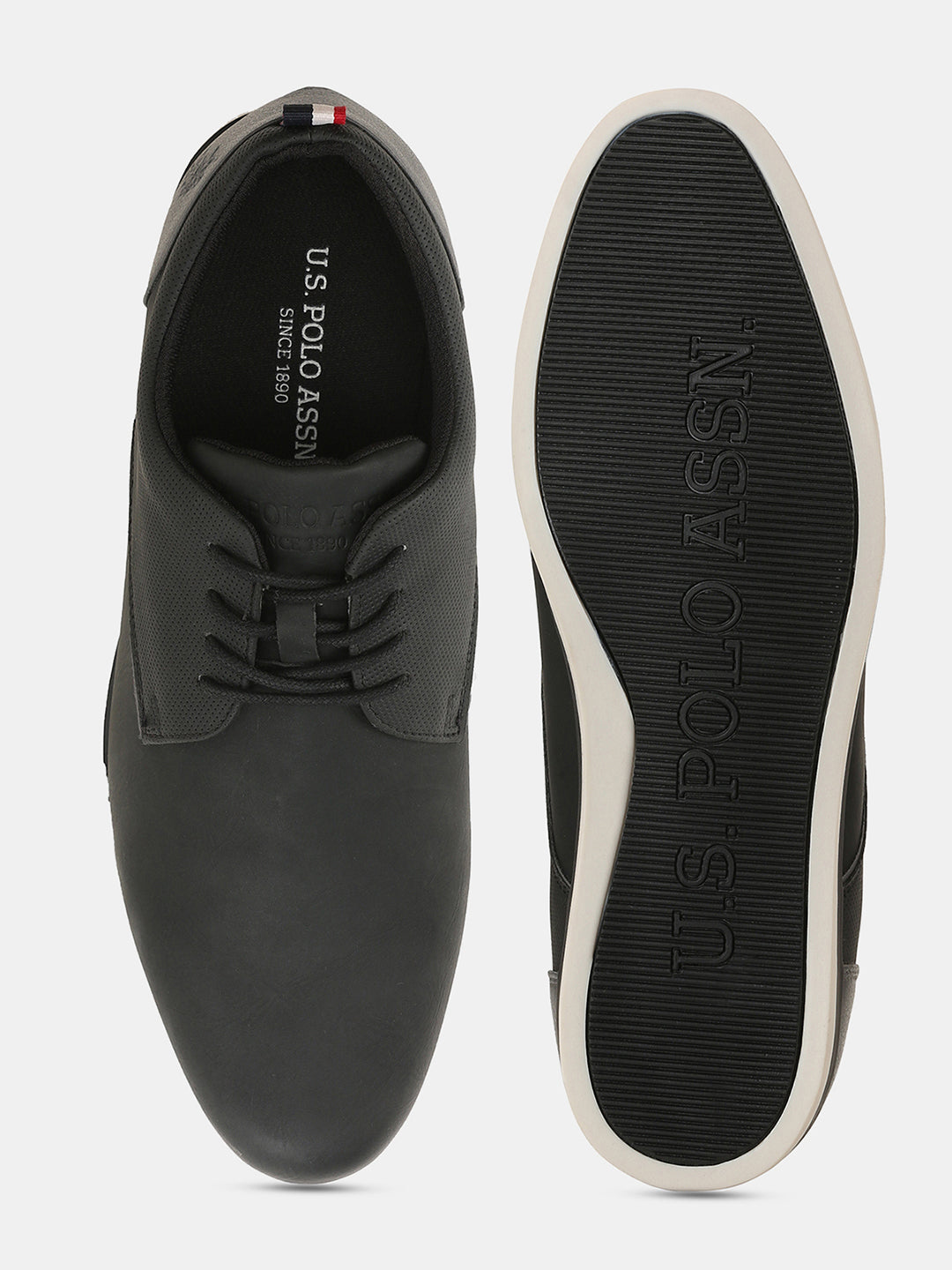 Men Lace Ups Darryl 3.0 Casual Shoes Black - U.S. POLO ASSN. | Large