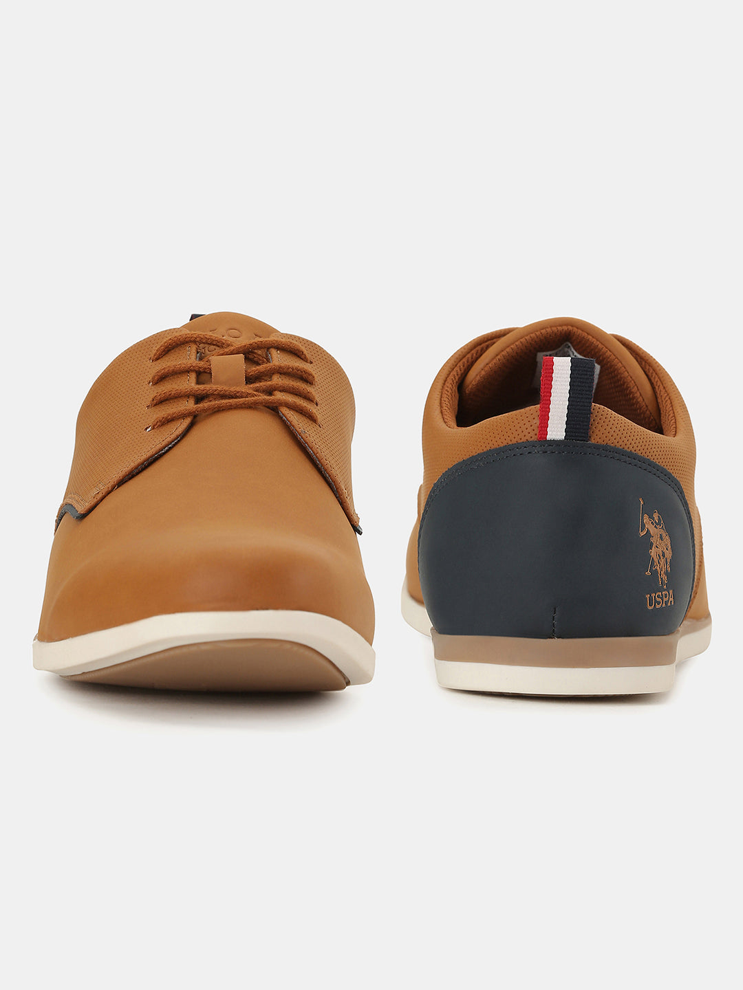 Men Lace Ups Darryl 3.0 Casual Shoes Tan - U.S. POLO ASSN. | Large