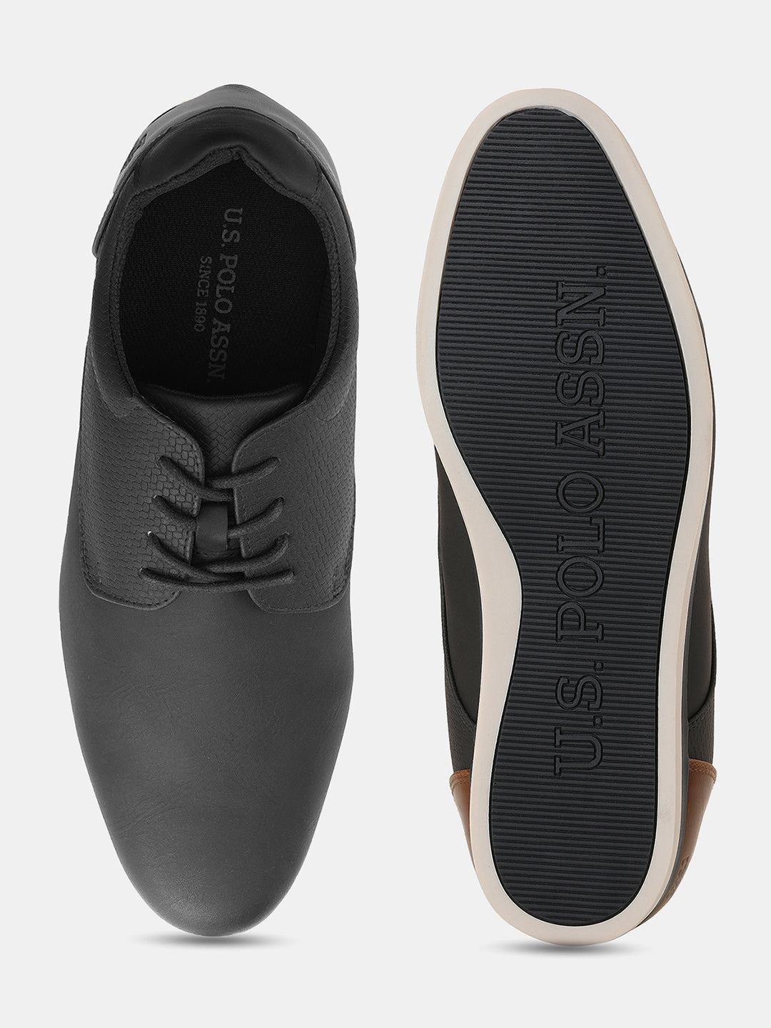 Men Lace Ups Lucius 4.0 Casual Shoes Navy - U.S. POLO ASSN. | Large