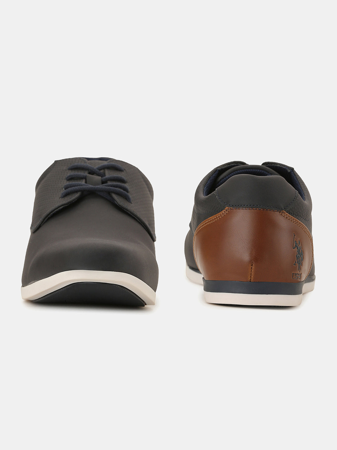 Men Lace Ups Lucius 4.0 Casual Shoes Navy - U.S. POLO ASSN. | Large