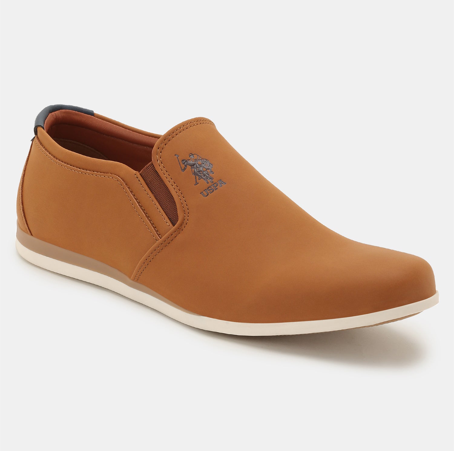 Men Slip Ons Wade 4.0 Casual Shoes Tan - U.S. POLO ASSN. | Large