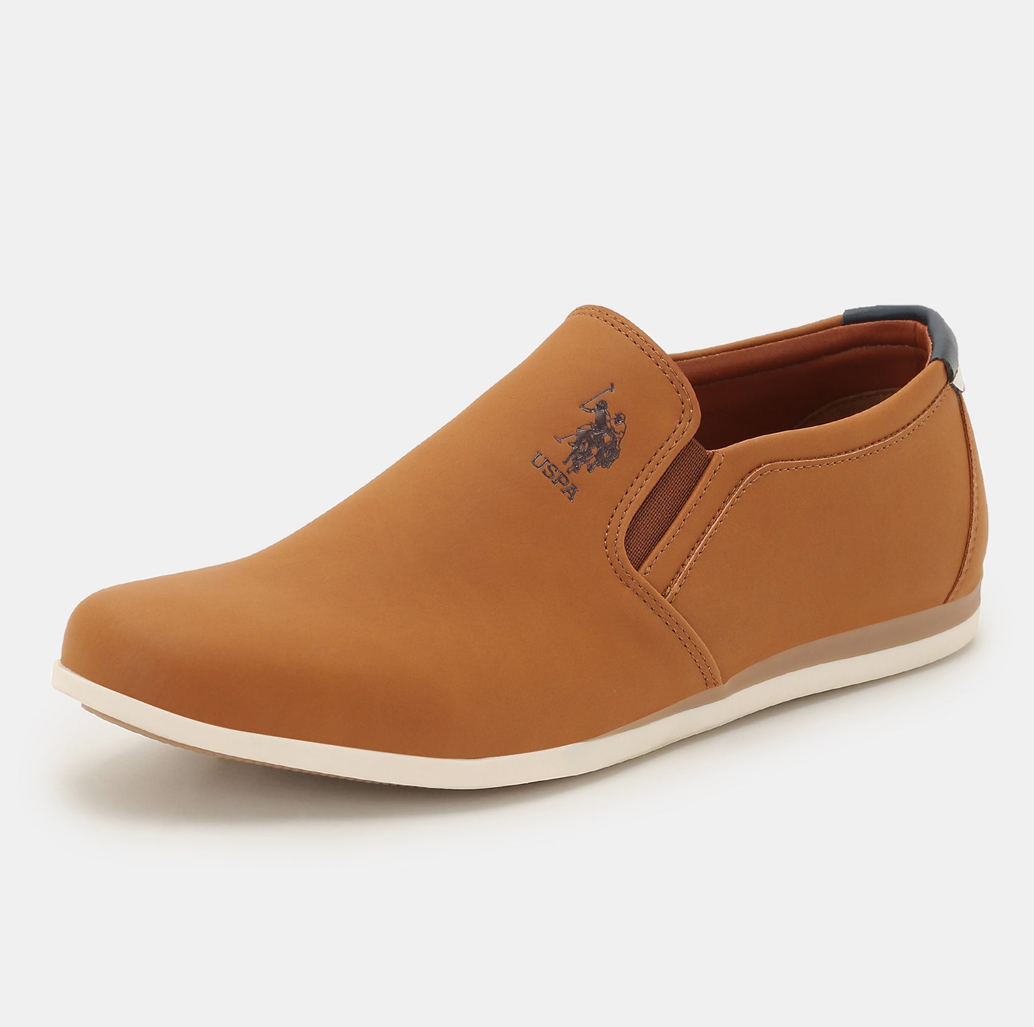 Men Slip Ons Wade 4.0 Casual Shoes Tan - U.S. POLO ASSN. | Large