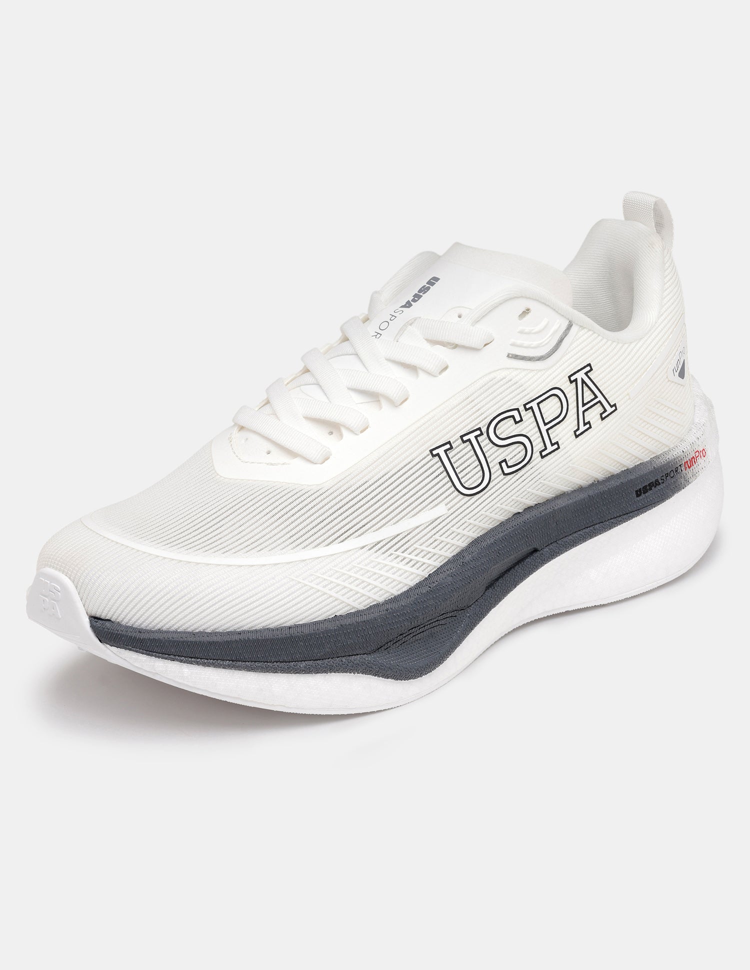 Men Otto USPA Sport Runpro Running Shoes Off White - U.S. POLO ASSN. | Large