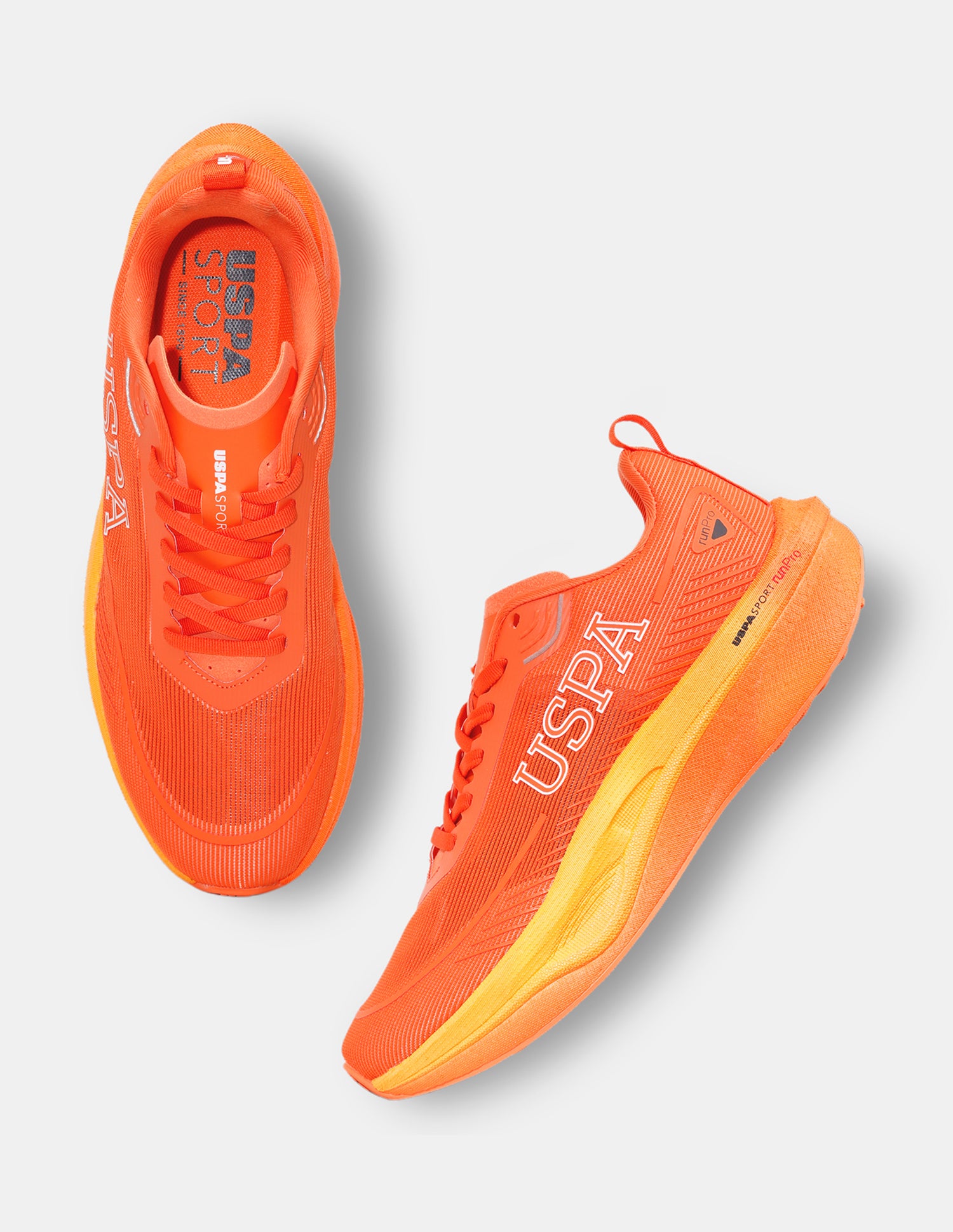 Men Otto USPA Sport Runpro Running Shoes Orange - U.S. POLO ASSN. | Large