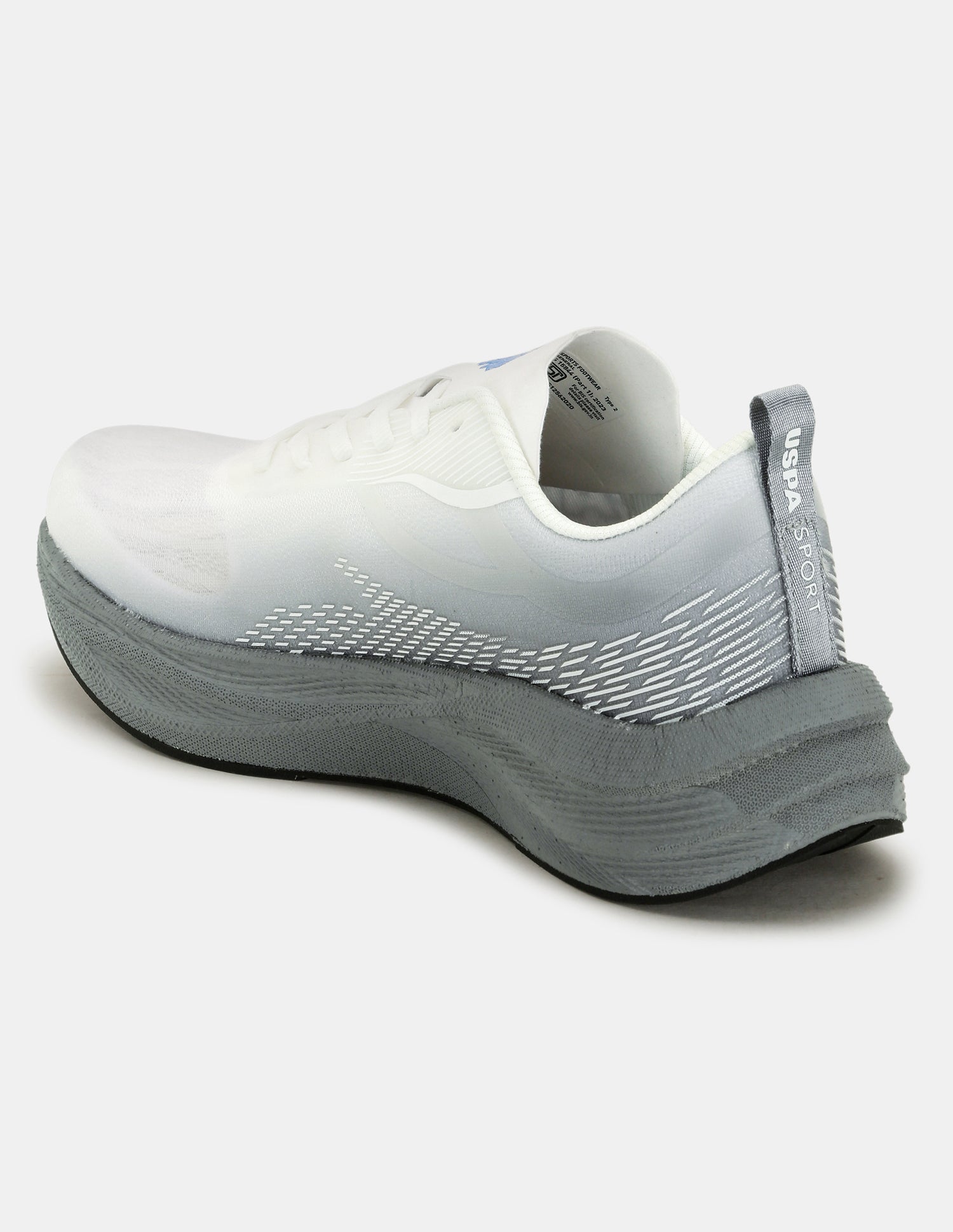 Men Oskar USPA Sport Runpro Running Shoes White - U.S. POLO ASSN. | Large