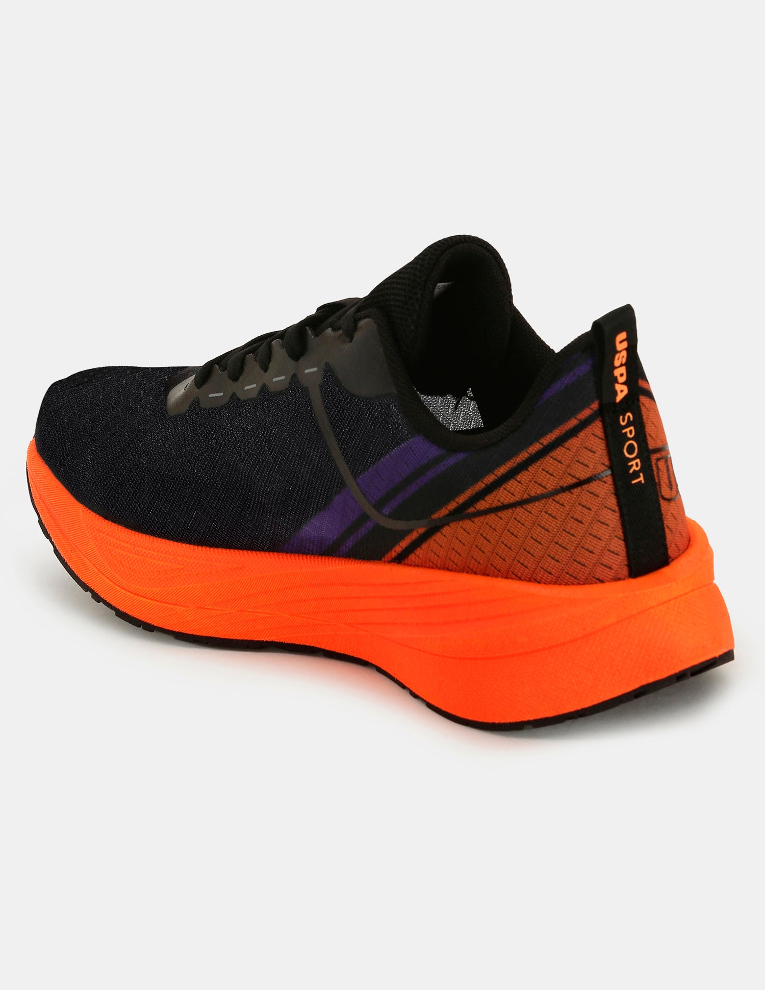 Men Erwin USPA Sport Runpro Running Shoes Black - U.S. POLO ASSN. | Large