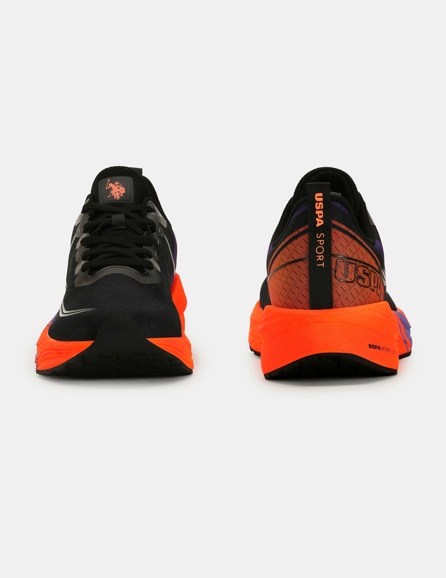 Men Erwin USPA Sport Runpro Running Shoes Black - U.S. POLO ASSN. | Large