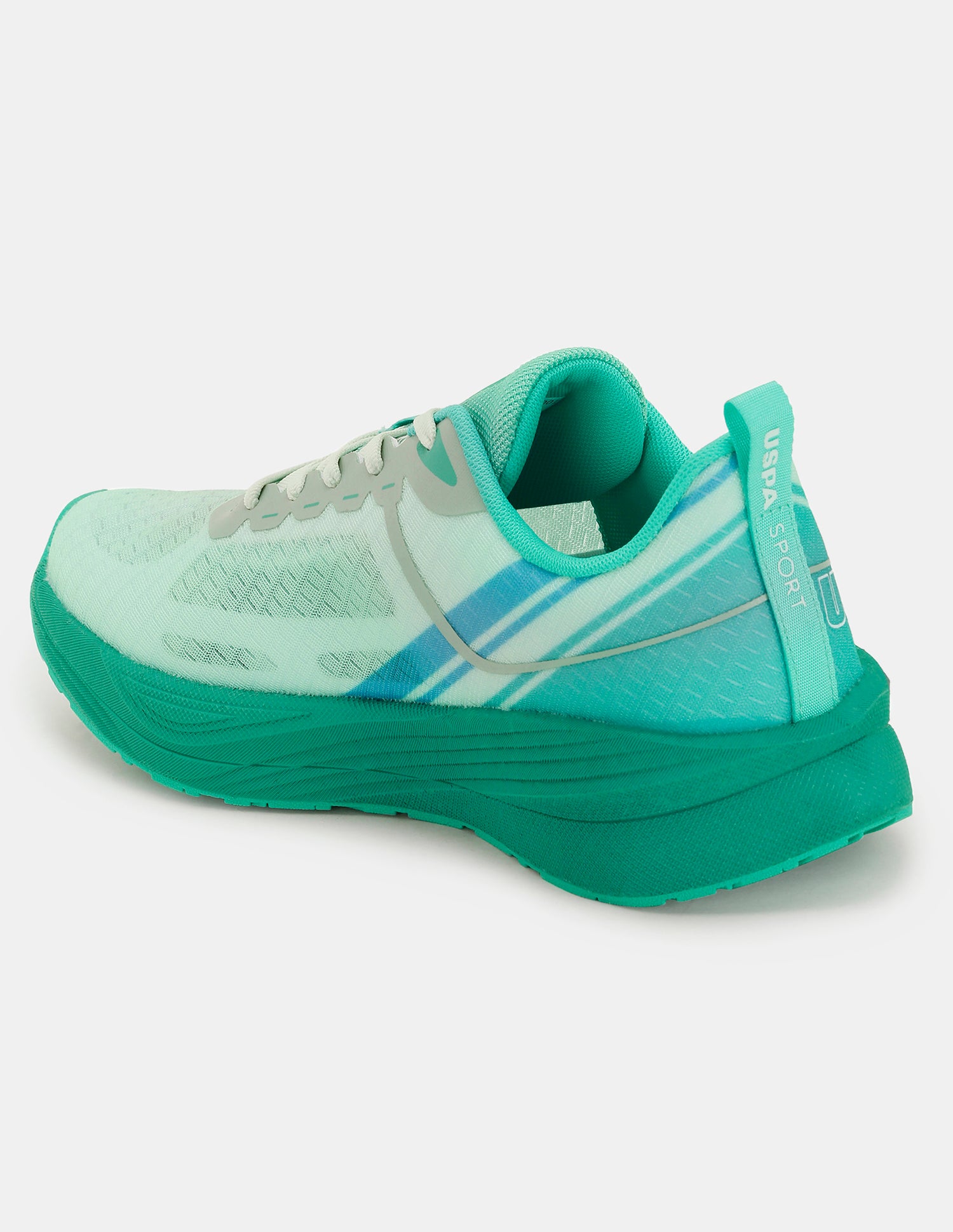 Men Erwin USPA Sport Runpro Running Shoes Light Green - U.S. POLO ASSN. | Large