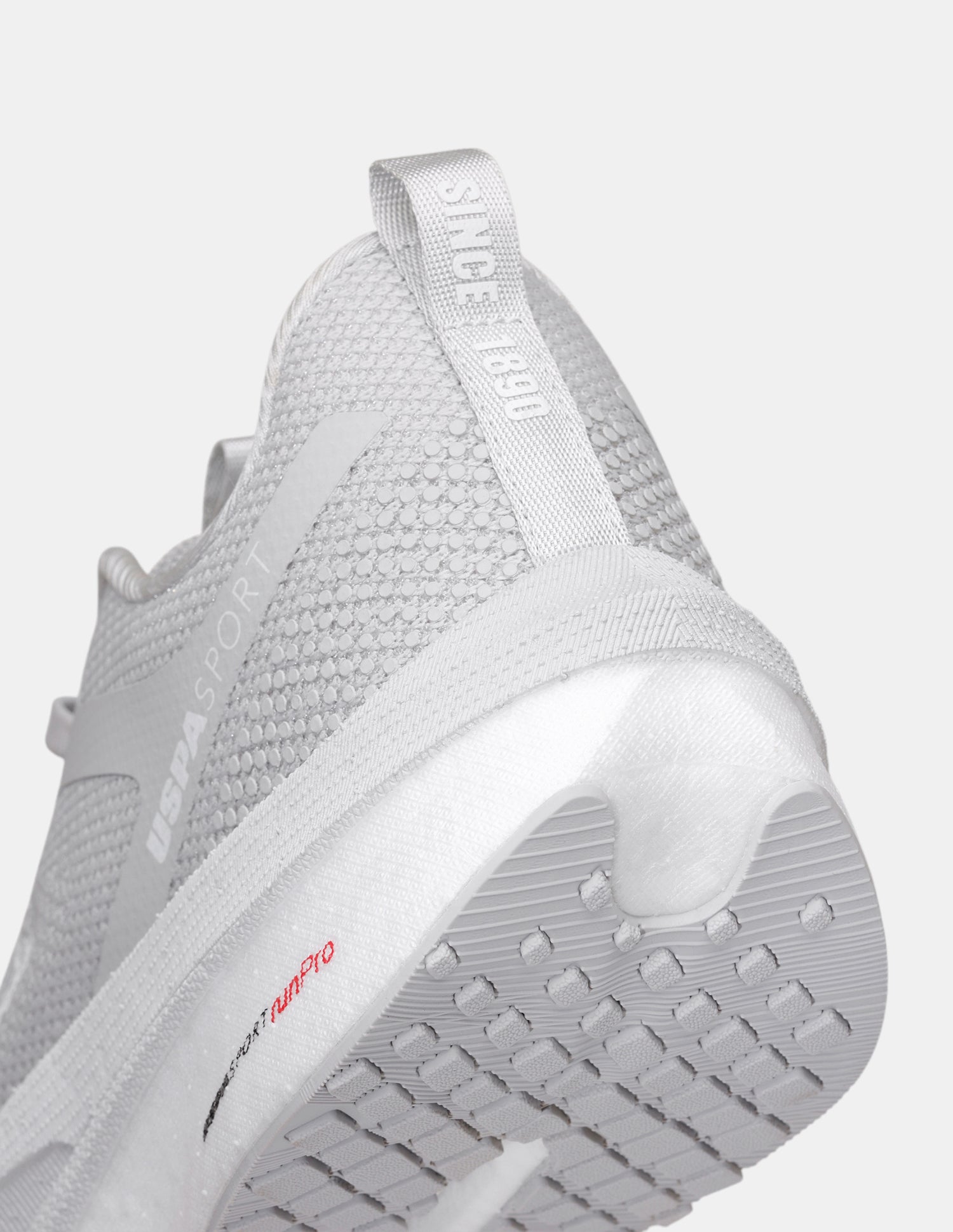 Men Werner USPA Sport Runpro Running Shoes Light Grey - U.S. POLO ASSN. | Large