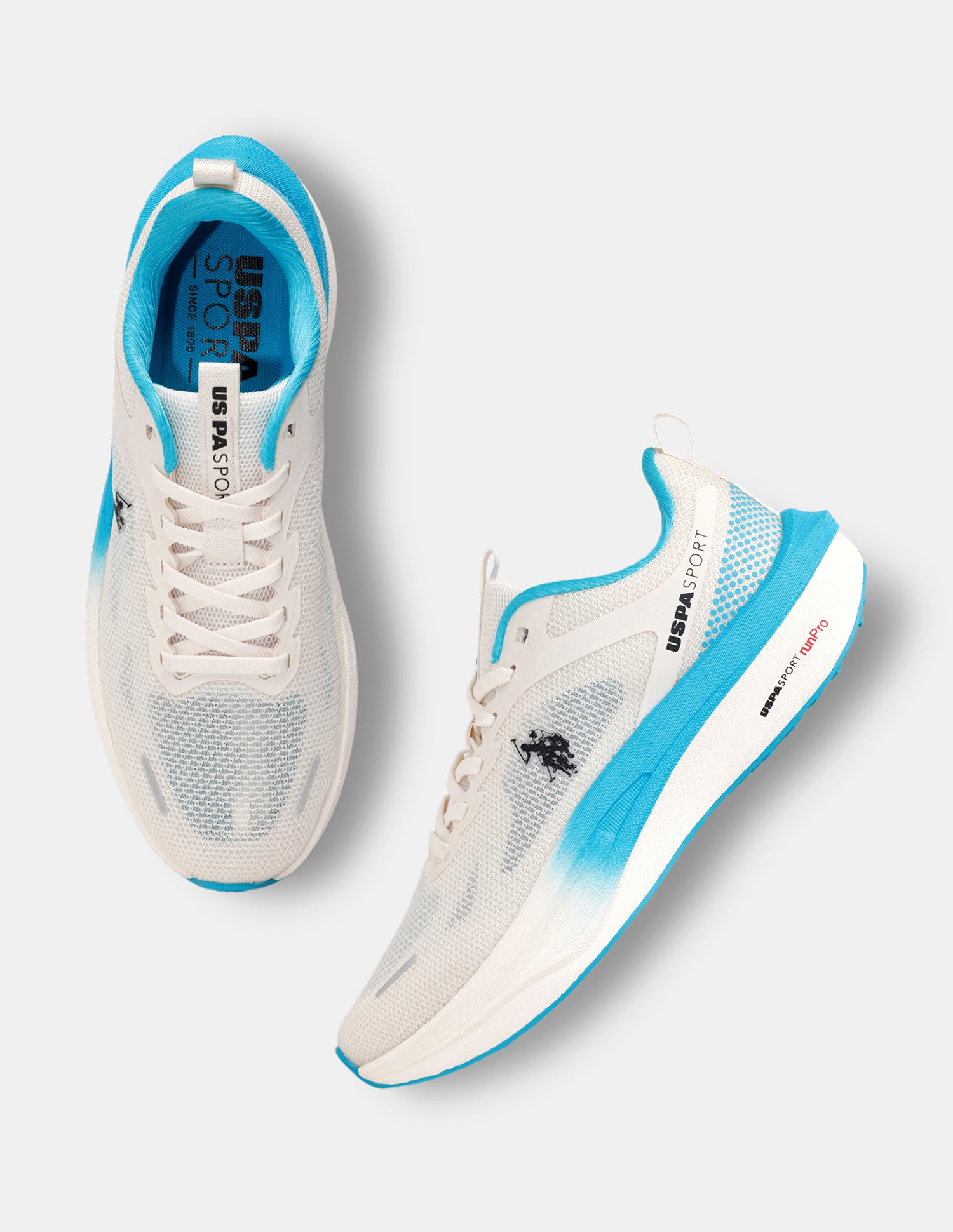 Men Werner USPA Sport Runpro Running Shoes Cream - U.S. POLO ASSN. | Large