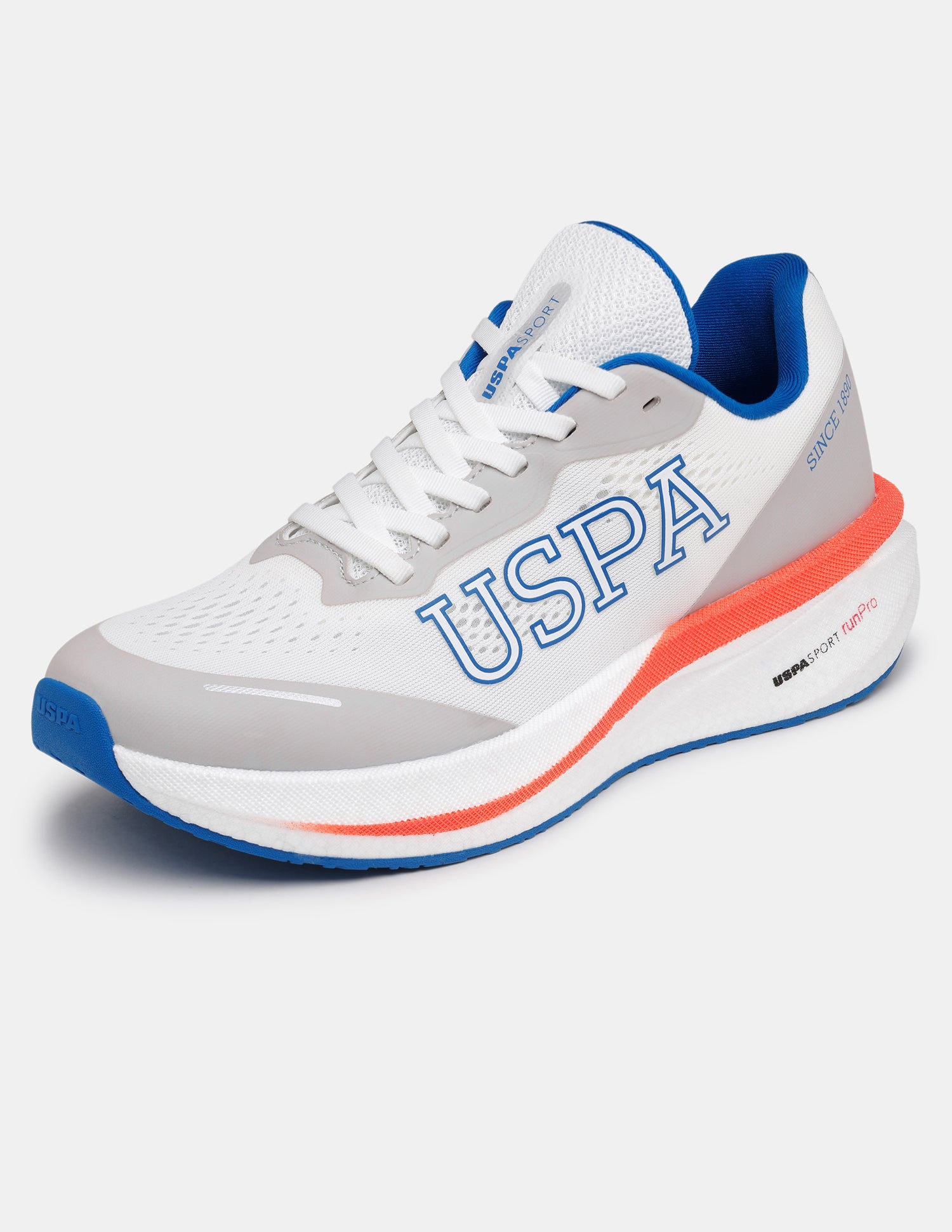 Men Rainer USPA Sport Runpro Running Shoes White - U.S. POLO ASSN. | Large