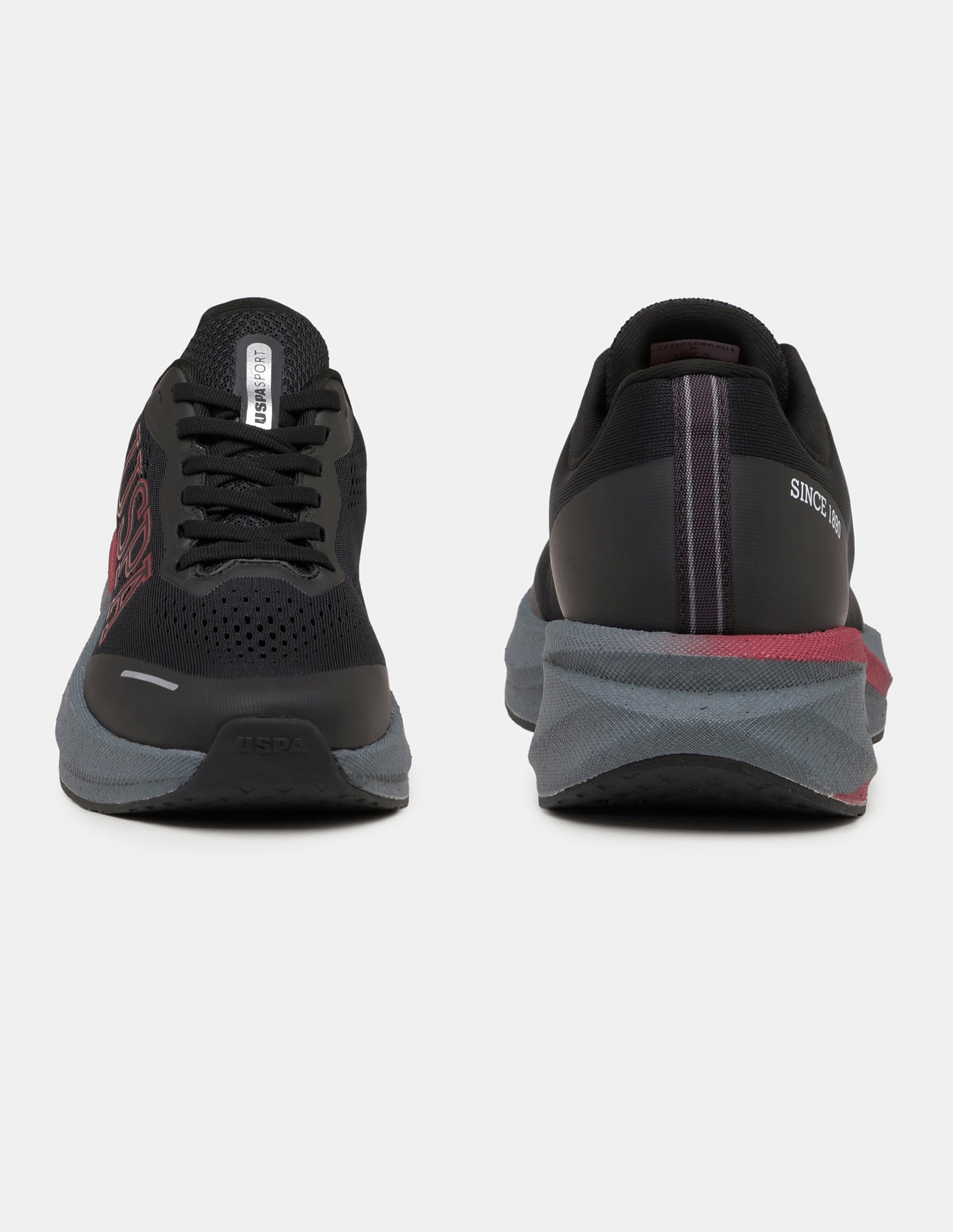 Men Rainer USPA Sport Runpro Running Shoes Black - U.S. POLO ASSN. | Large