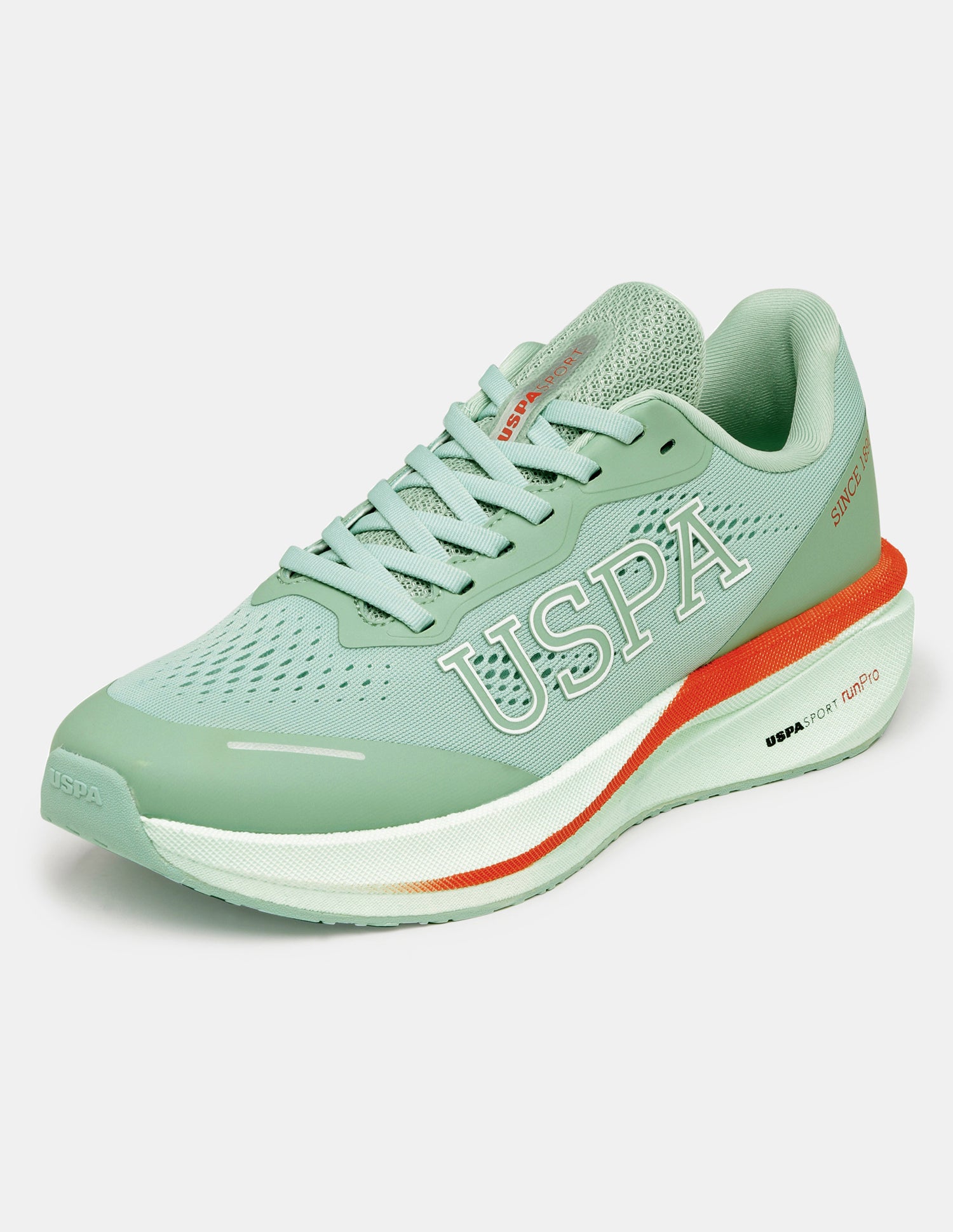 Men Rainer USPA Sport Runpro Running Shoes Light Green - U.S. POLO ASSN. | Large