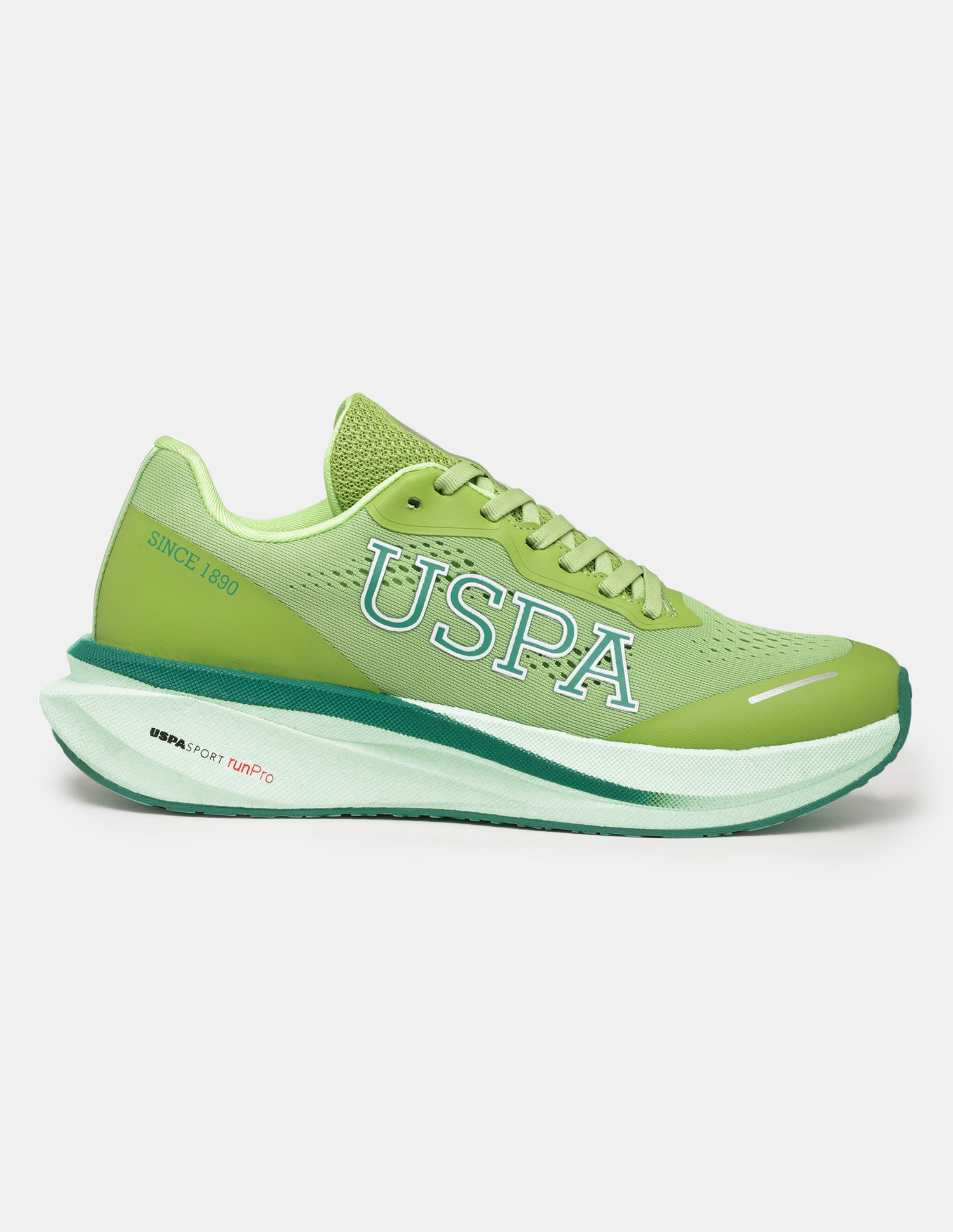 Men Rainer USPA Sport Runpro Running Shoes Green - U.S. POLO ASSN. | Large