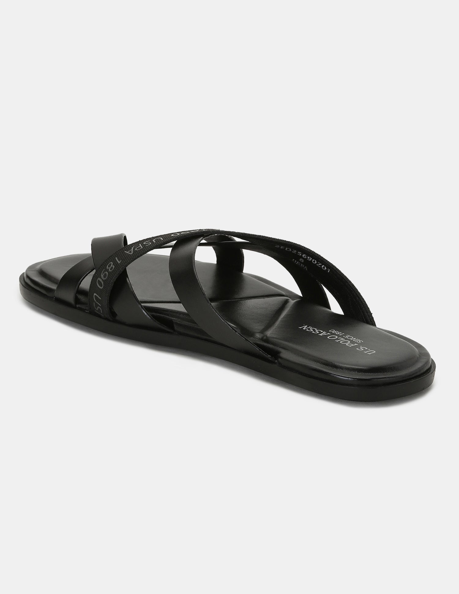 Men Tino Flip Flops Black - U.S. POLO ASSN. | Large
