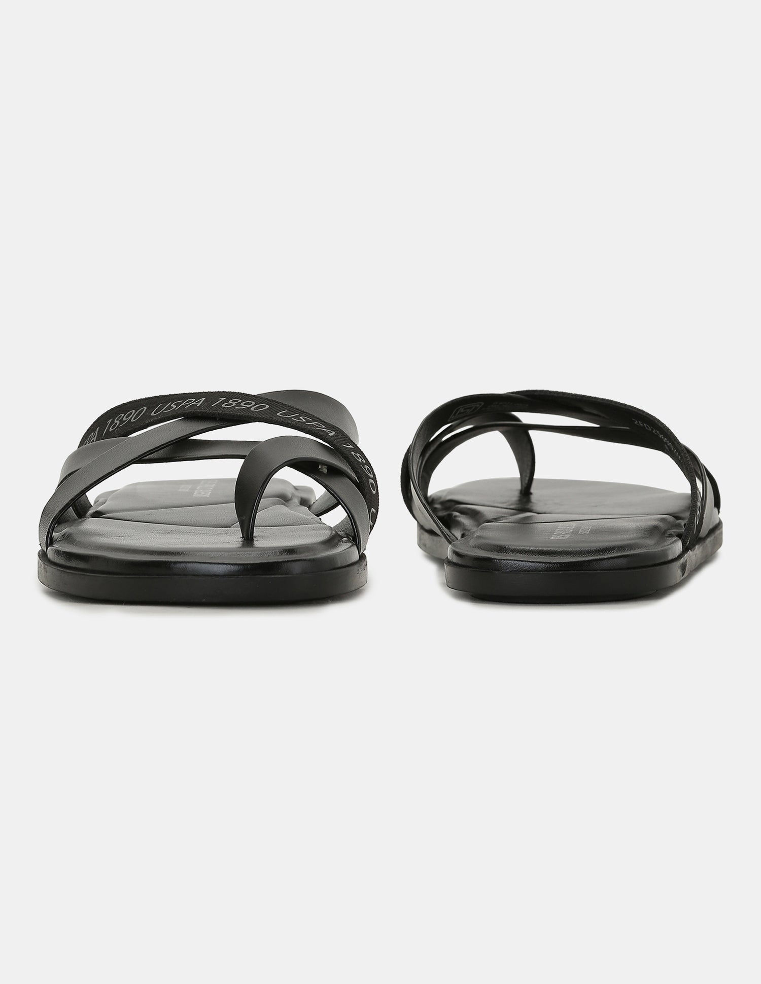 Men Tino Flip Flops Black - U.S. POLO ASSN. | Large