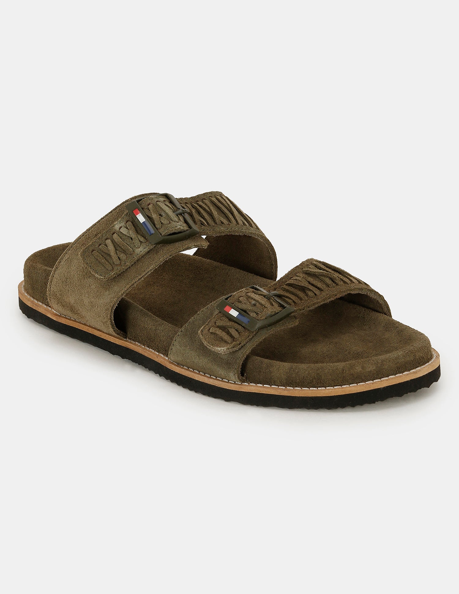 Men Sanusi Flip Flops Olive - U.S. POLO ASSN. | Large