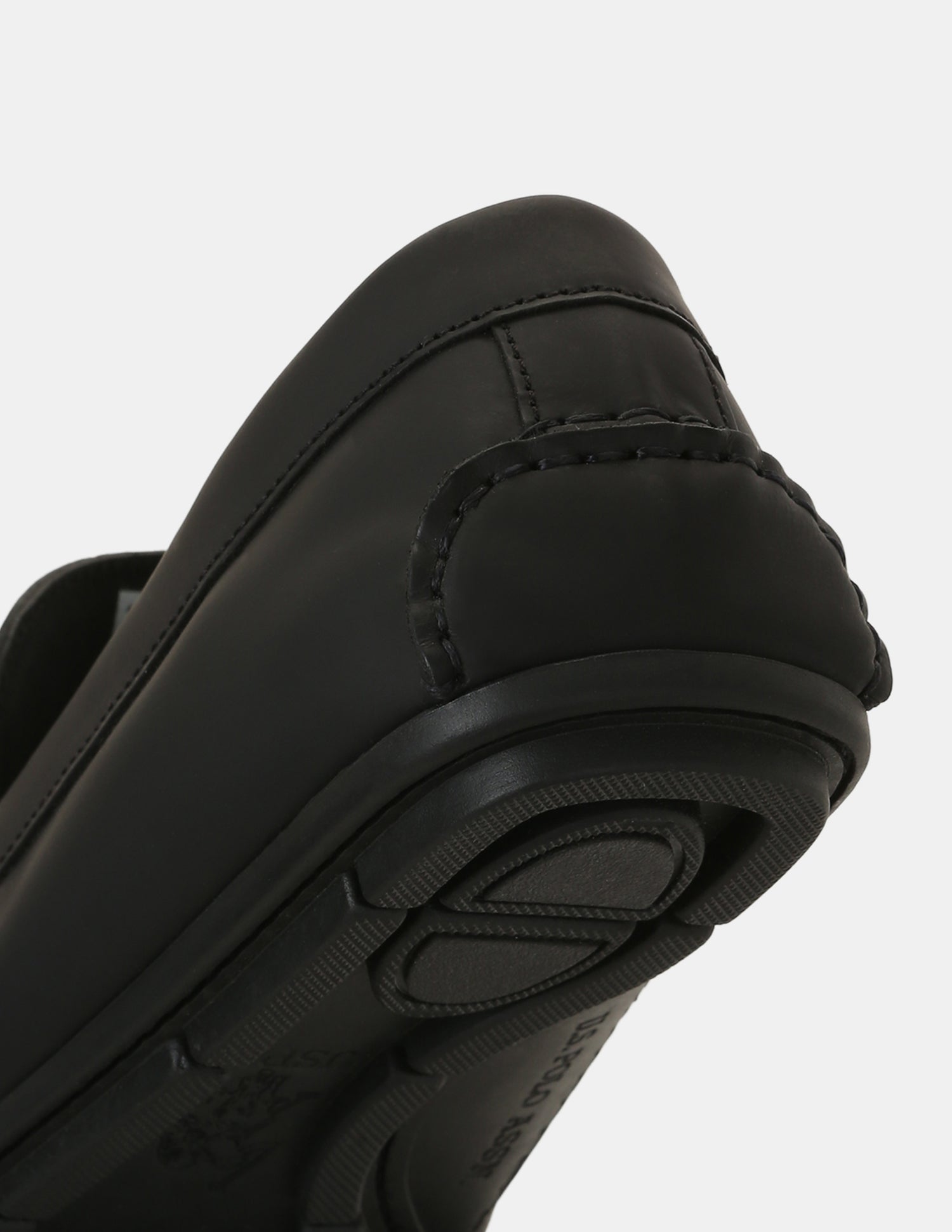 Men Brand Printed Talon Loafers Black - U.S. POLO ASSN. | Large