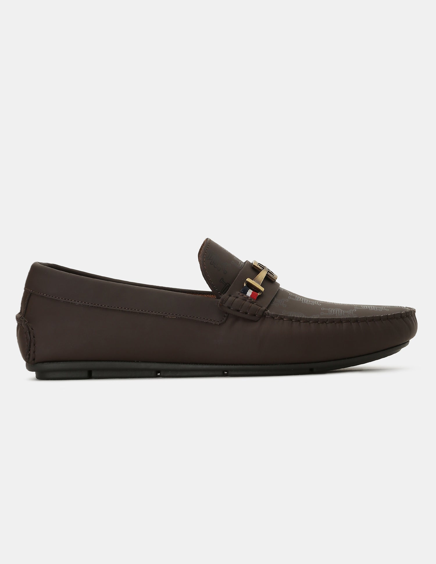 Men Brand Printed Talon Loafers Brown - U.S. POLO ASSN. | Large