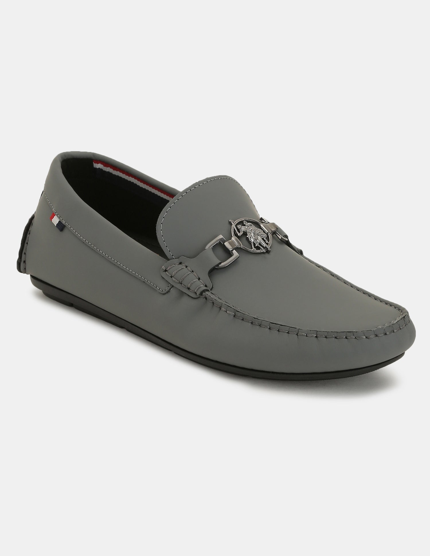 Men Slip-Ons Quincy Loafers Dark Grey - U.S. POLO ASSN. | Large
